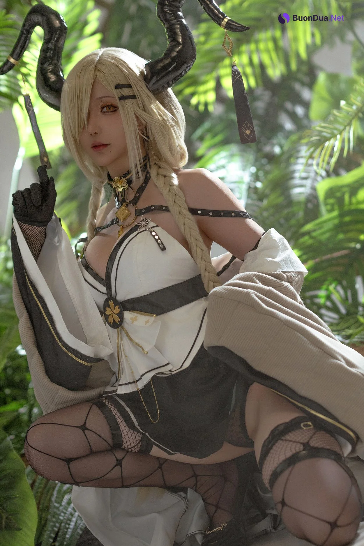 Cosplay 星之迟迟Hoshilily 2024 万圣节尾张 Set.01 - Photo 8