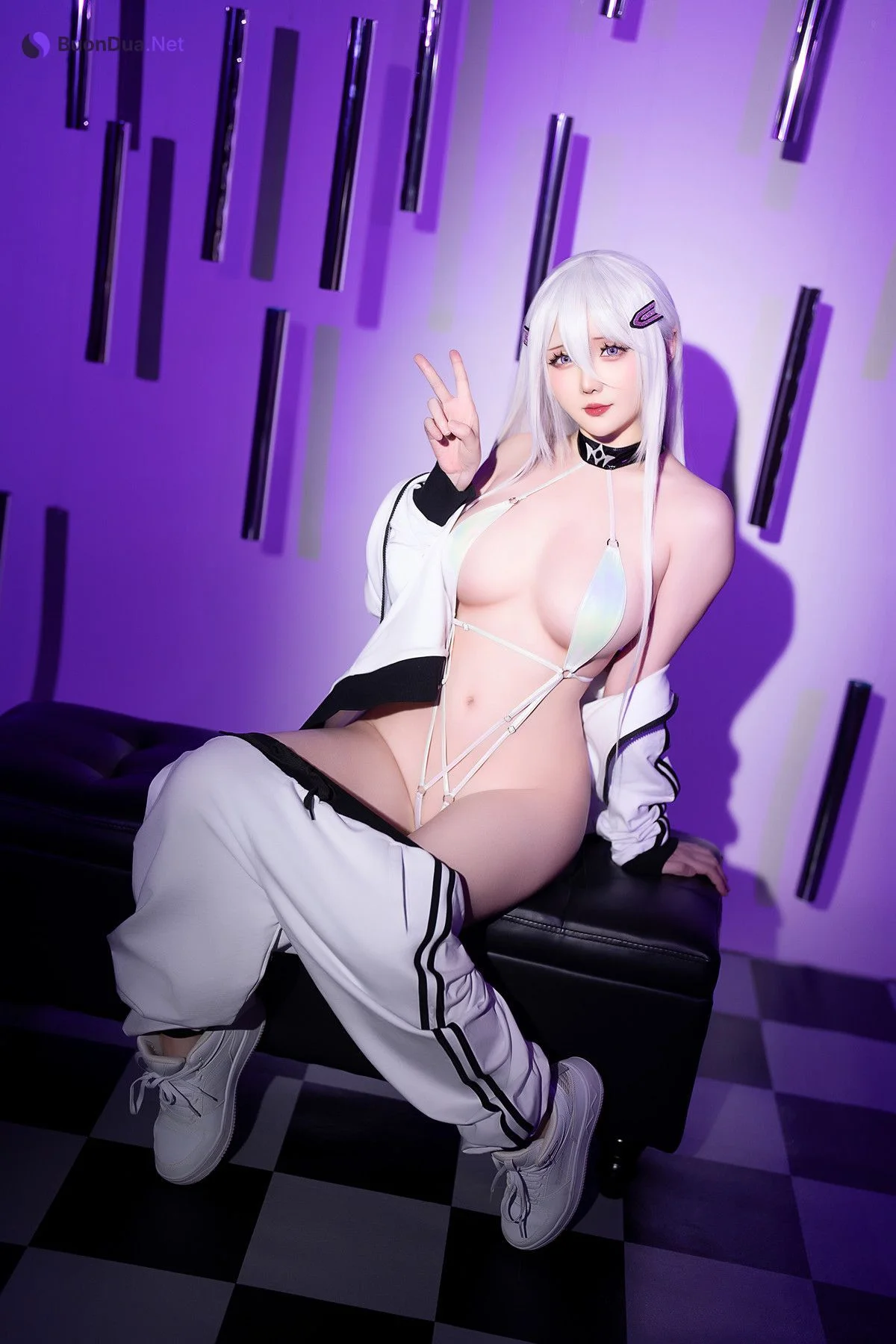 Cosplay 星之迟迟Hoshilily 2024年04月计划C Set.01 - Photo 7