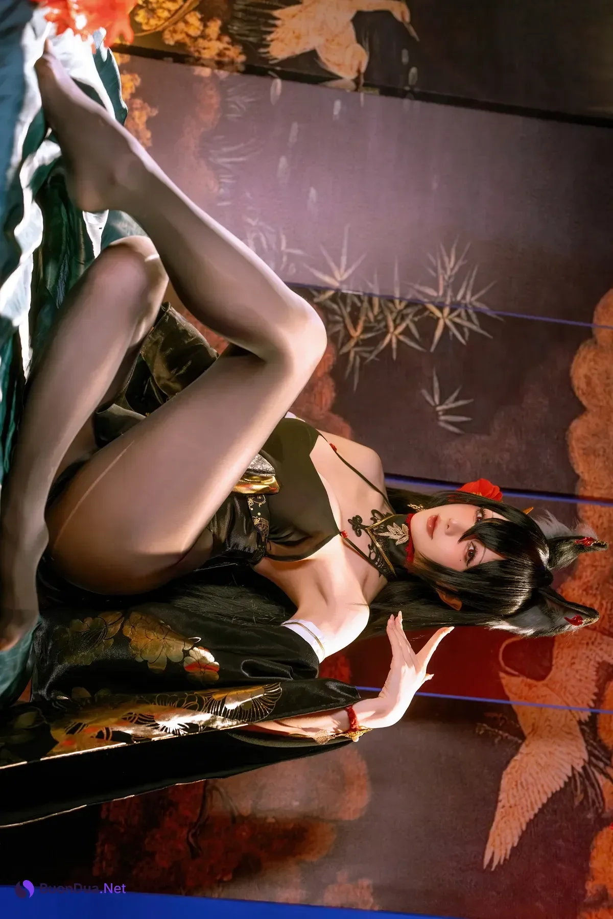 Cosplay 星之迟迟Hoshilily – 2025年12月计划E 碧蓝航线 近江 - Photo 10