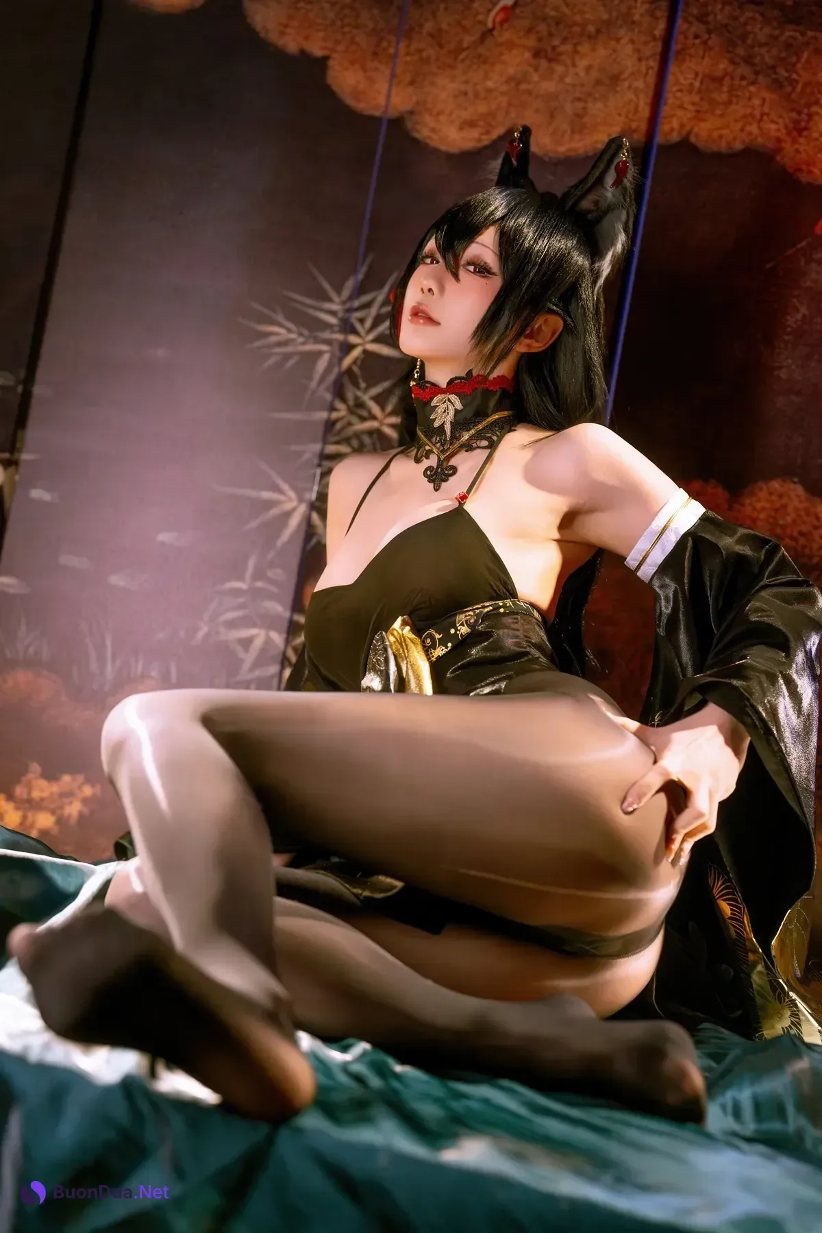Cosplay 星之迟迟Hoshilily – 2025年12月计划E 碧蓝航线 近江 - Photo 13