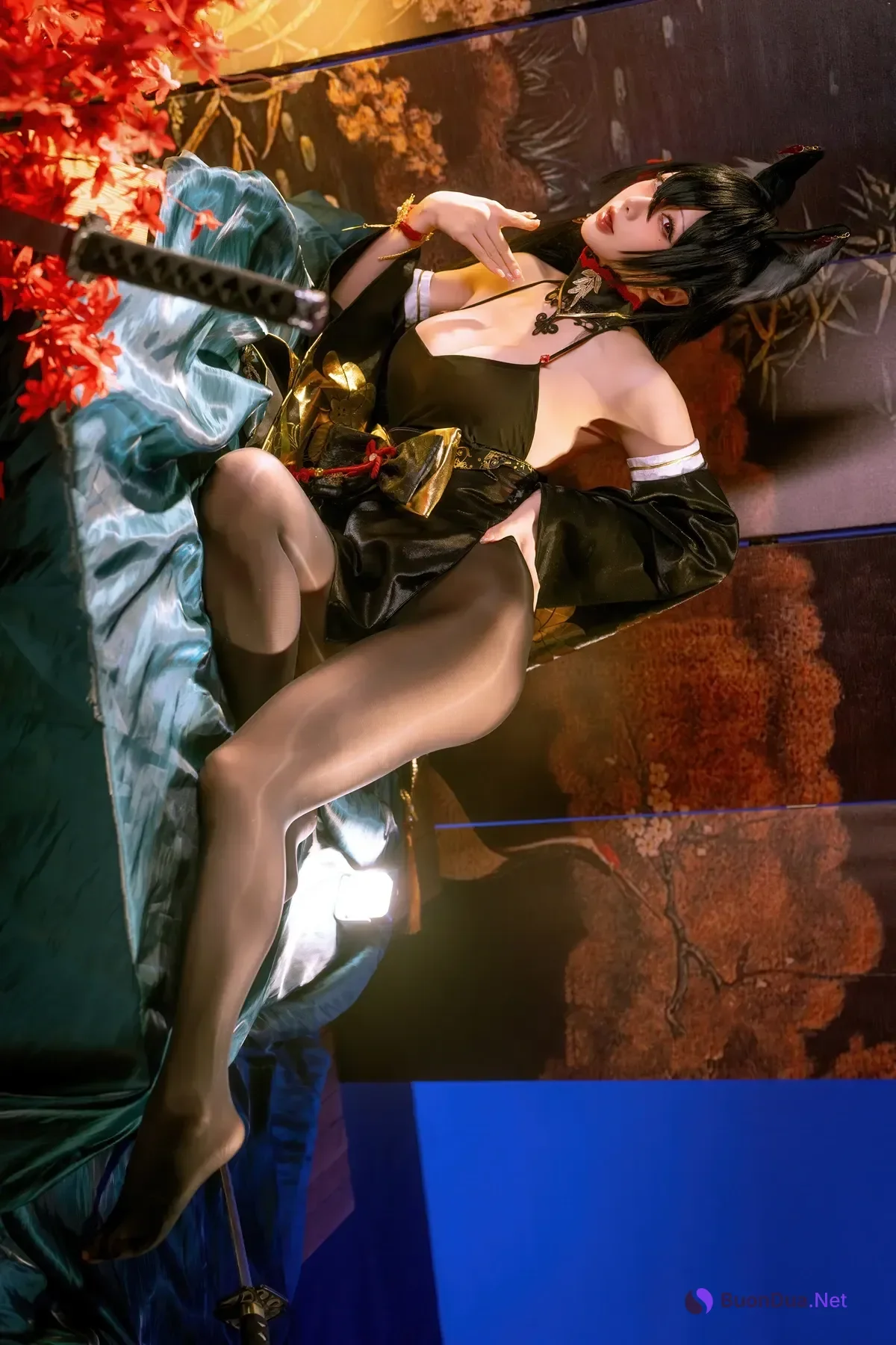 Cosplay 星之迟迟Hoshilily – 2025年12月计划E 碧蓝航线 近江 - Photo 15