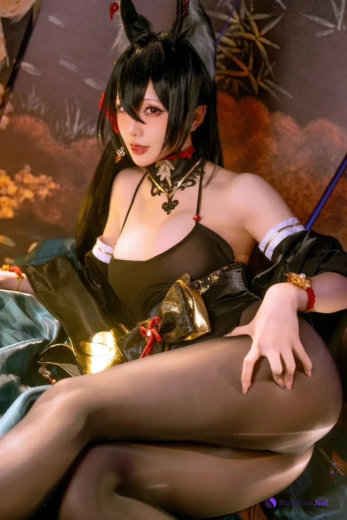 Cosplay 星之迟迟Hoshilily – 2025年12月计划E 碧蓝航线 近江 - Photo 17