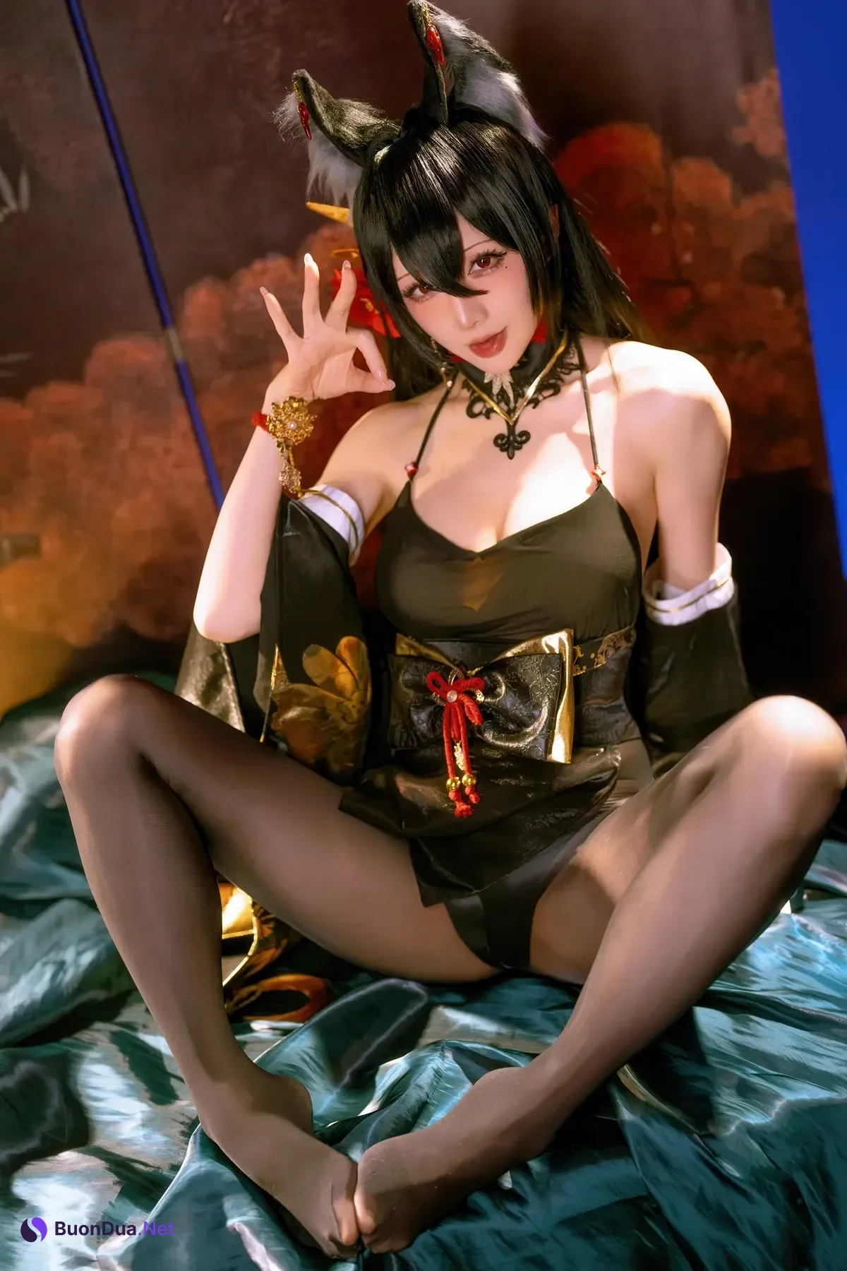 Cosplay 星之迟迟Hoshilily – 2025年12月计划E 碧蓝航线 近江 - Photo 5