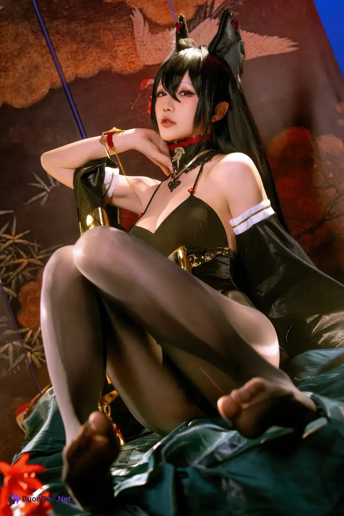 Cosplay 星之迟迟Hoshilily – 2025年12月计划E 碧蓝航线 近江 - Photo 6