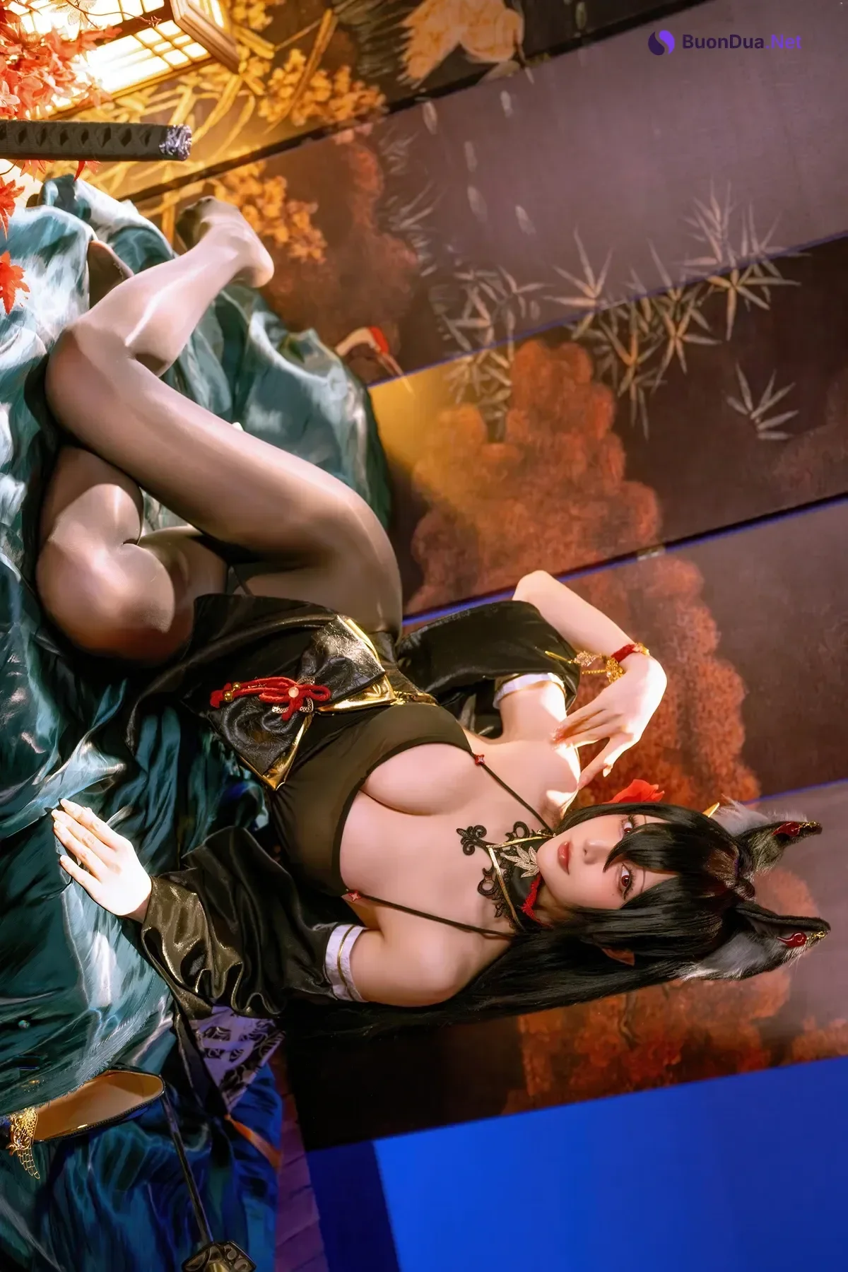 Cosplay 星之迟迟Hoshilily – 2025年12月计划E 碧蓝航线 近江 - Photo 8