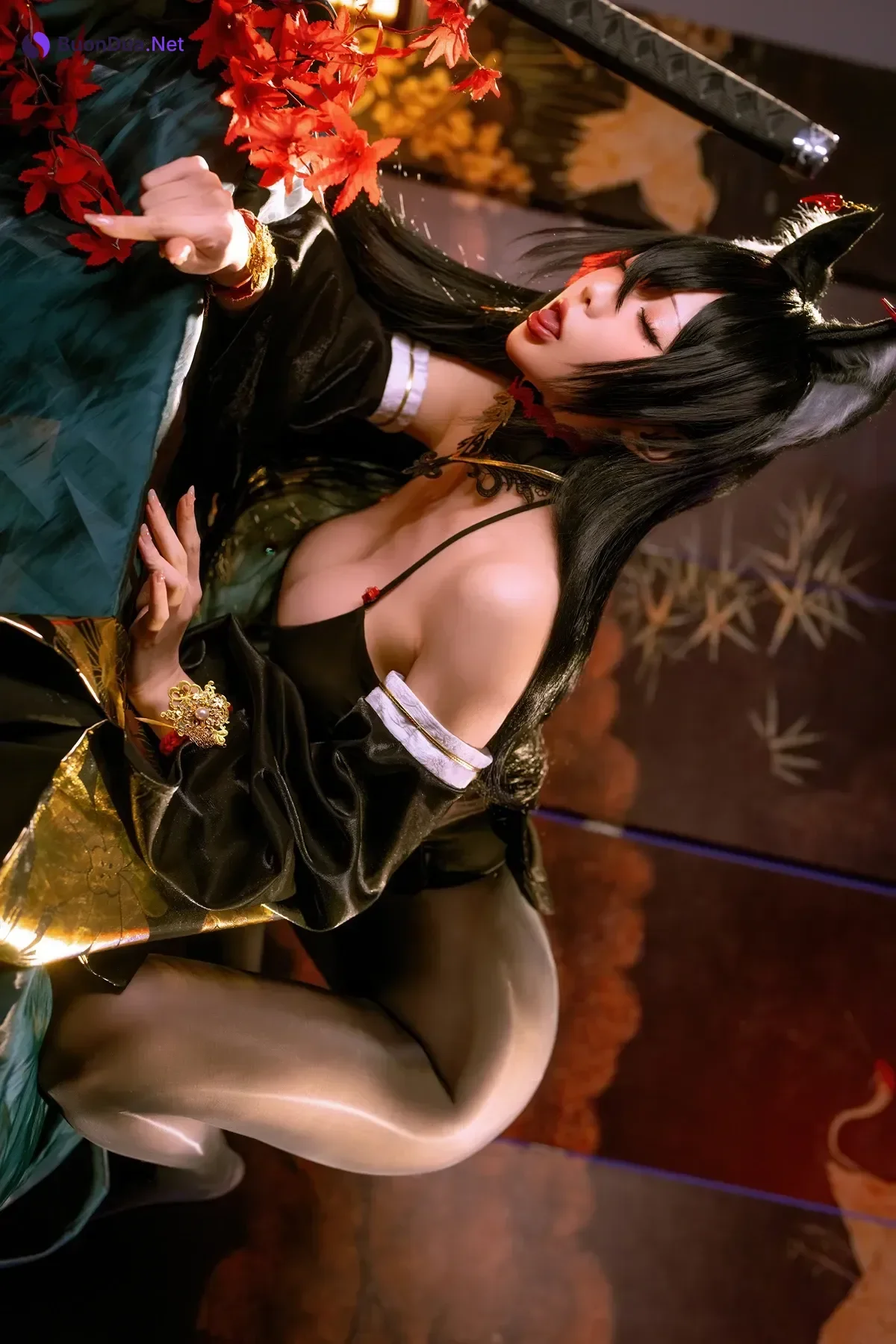 Cosplay 星之迟迟Hoshilily – 2025年12月计划E 碧蓝航线 近江 - Photo 9