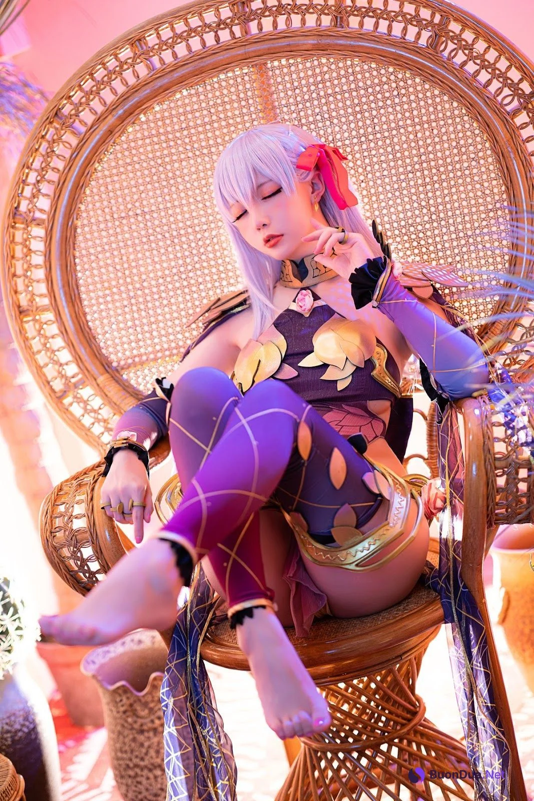 Cosplay 星之迟迟Hoshilily 秘密花园-伽摩 - Photo 12