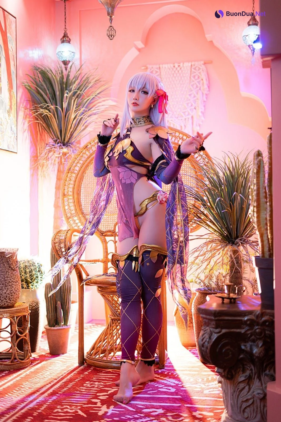 Cosplay 星之迟迟Hoshilily 秘密花园-伽摩 - Photo 18