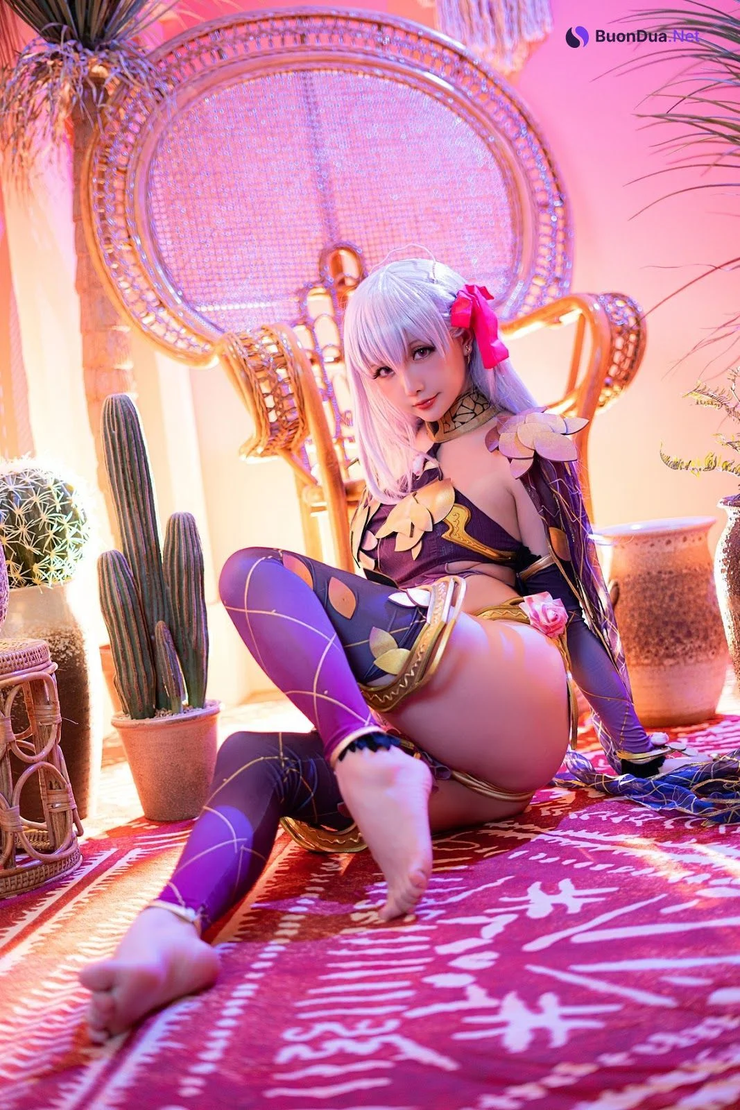 Cosplay 星之迟迟Hoshilily 秘密花园-伽摩 - Photo 4