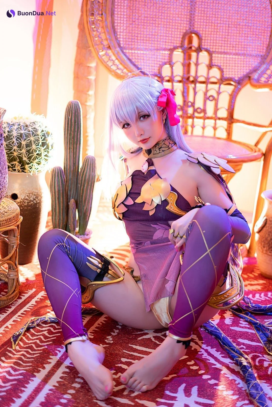 Cosplay 星之迟迟Hoshilily 秘密花园-伽摩 - Photo 5
