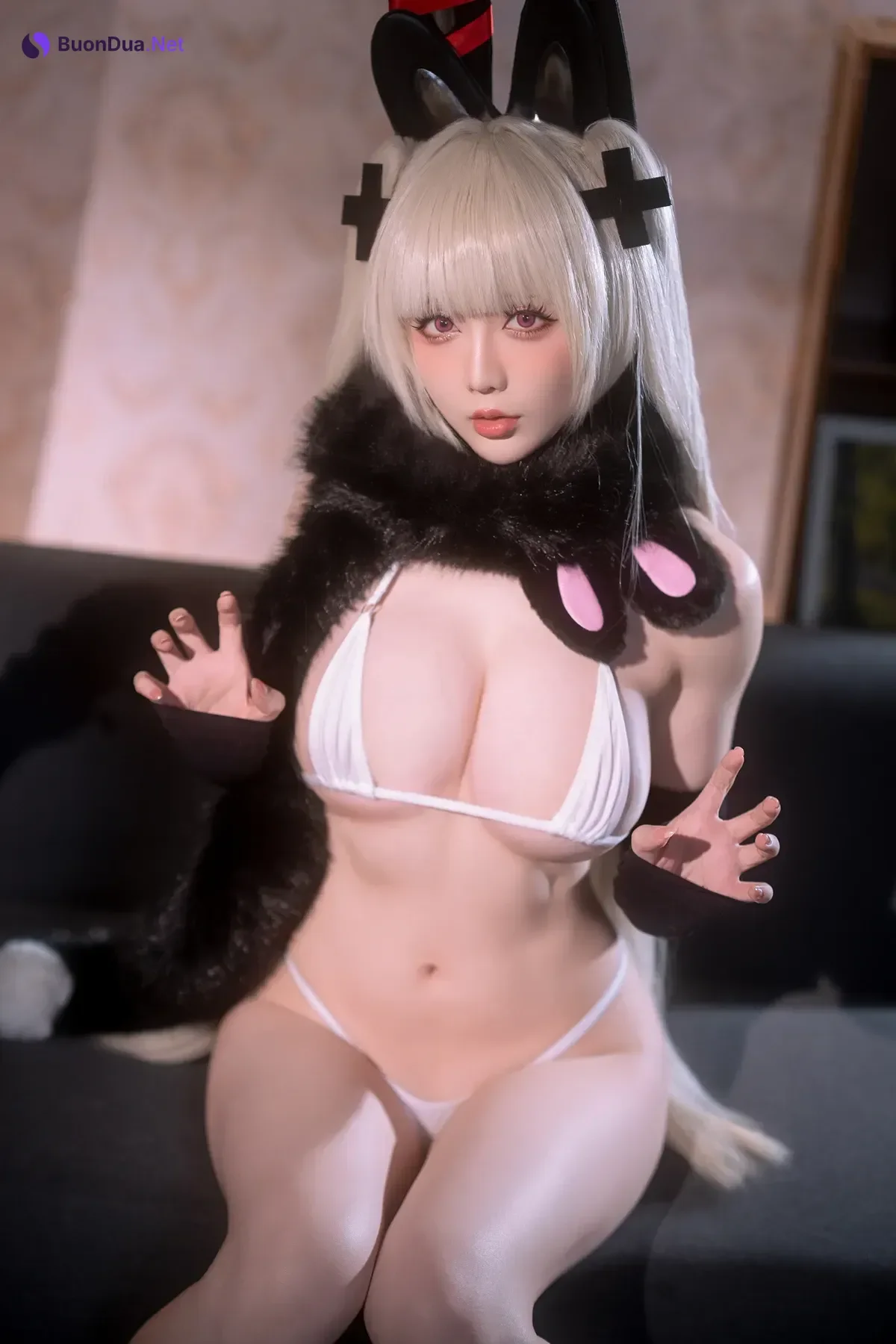 Cosplay 星之迟迟Hoshilily – 碧蓝航线 可畏 - Photo 6