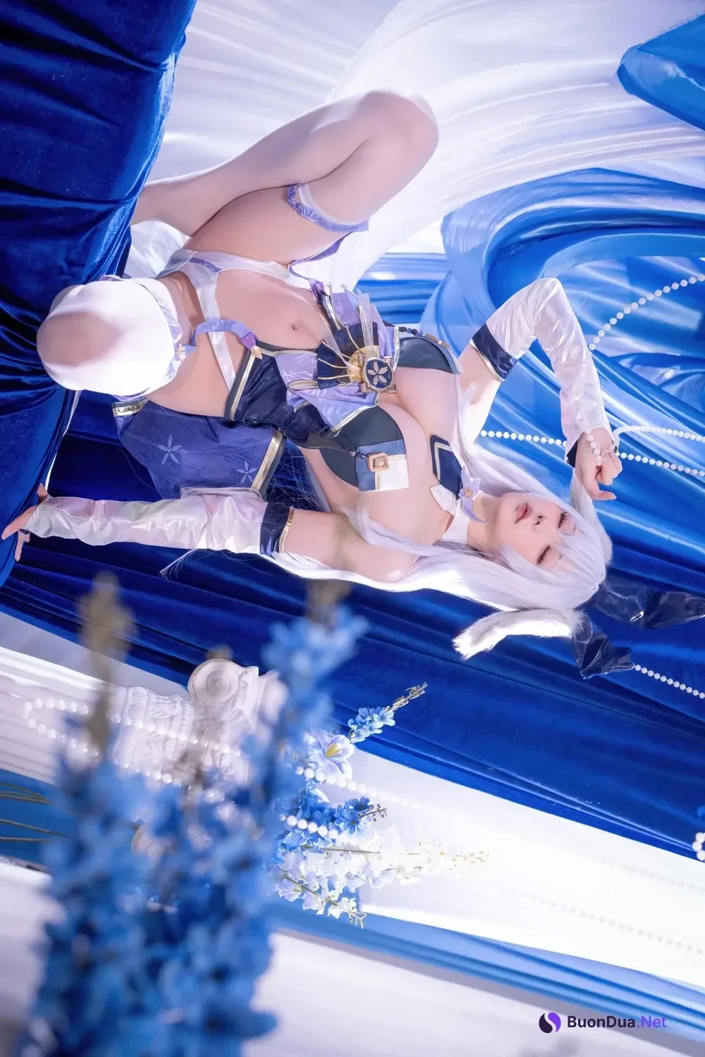Cosplay 星之迟迟Hoshilily – 碧蓝航线 信浓 兔女郎 - Photo 20