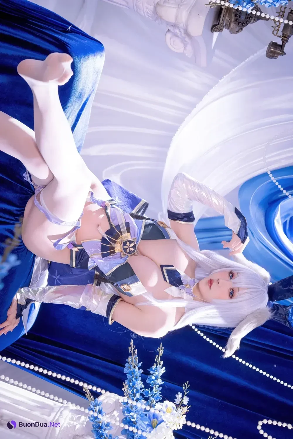Cosplay 星之迟迟Hoshilily – 碧蓝航线 信浓 兔女郎 - Photo 4