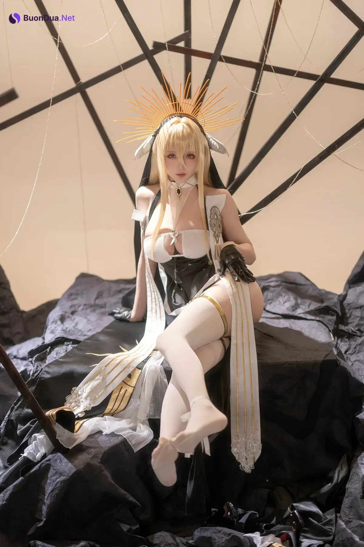 Cosplay 星之迟迟Hoshilily – 碧蓝航线怨仇 - Photo 18
