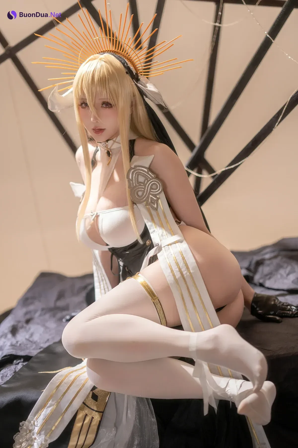 Cosplay 星之迟迟Hoshilily – 碧蓝航线怨仇 - Photo 20