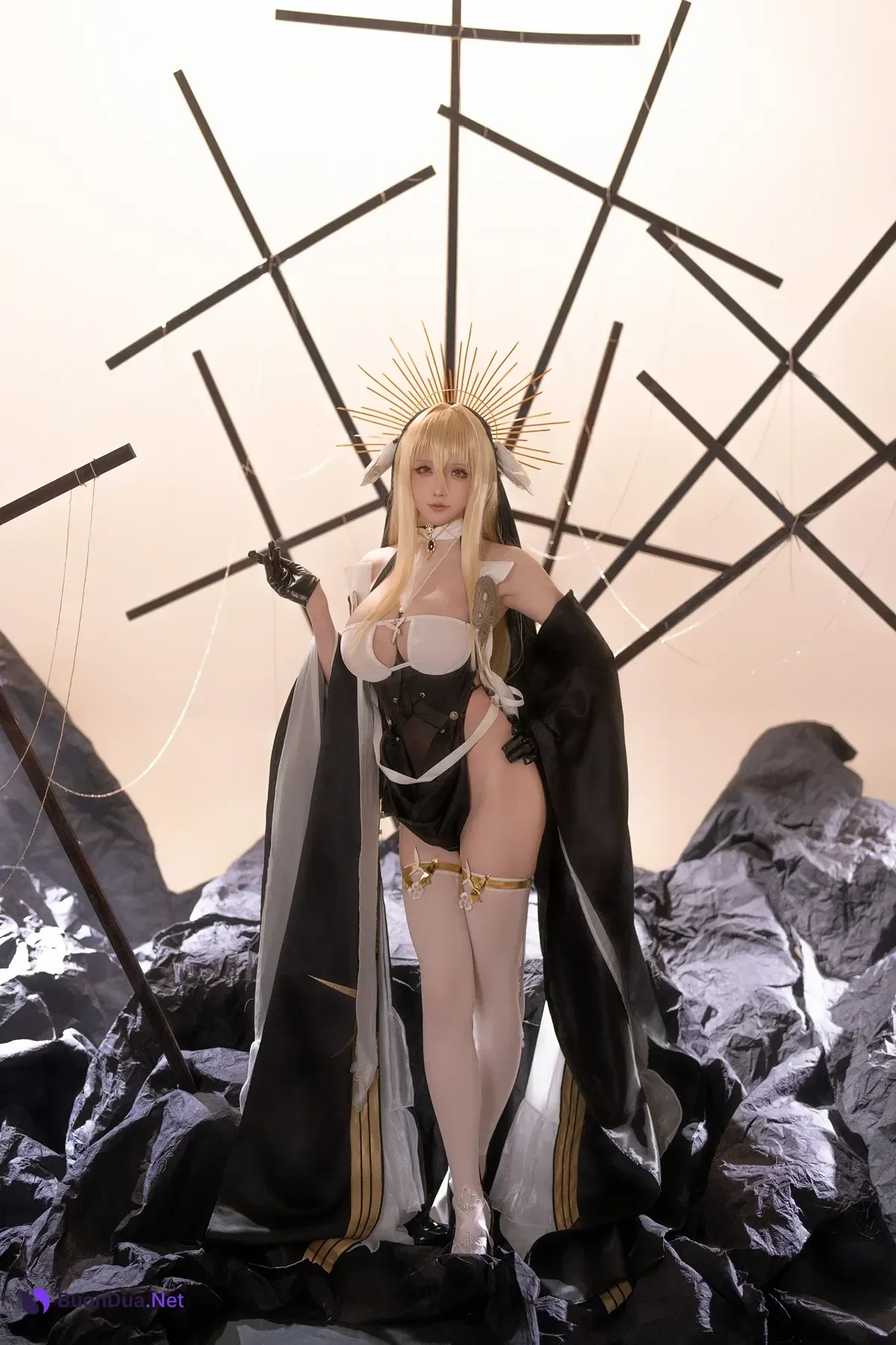 Cosplay 星之迟迟Hoshilily – 碧蓝航线怨仇 - Photo 3