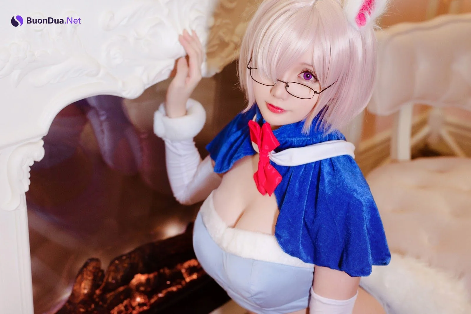 Cosplay 星之迟迟Hoshilily 玛修芙芙 - Photo 10