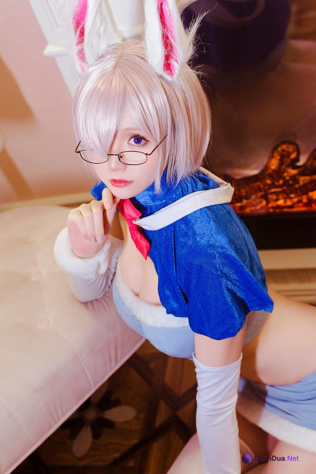 Cosplay 星之迟迟Hoshilily 玛修芙芙 - Photo 13