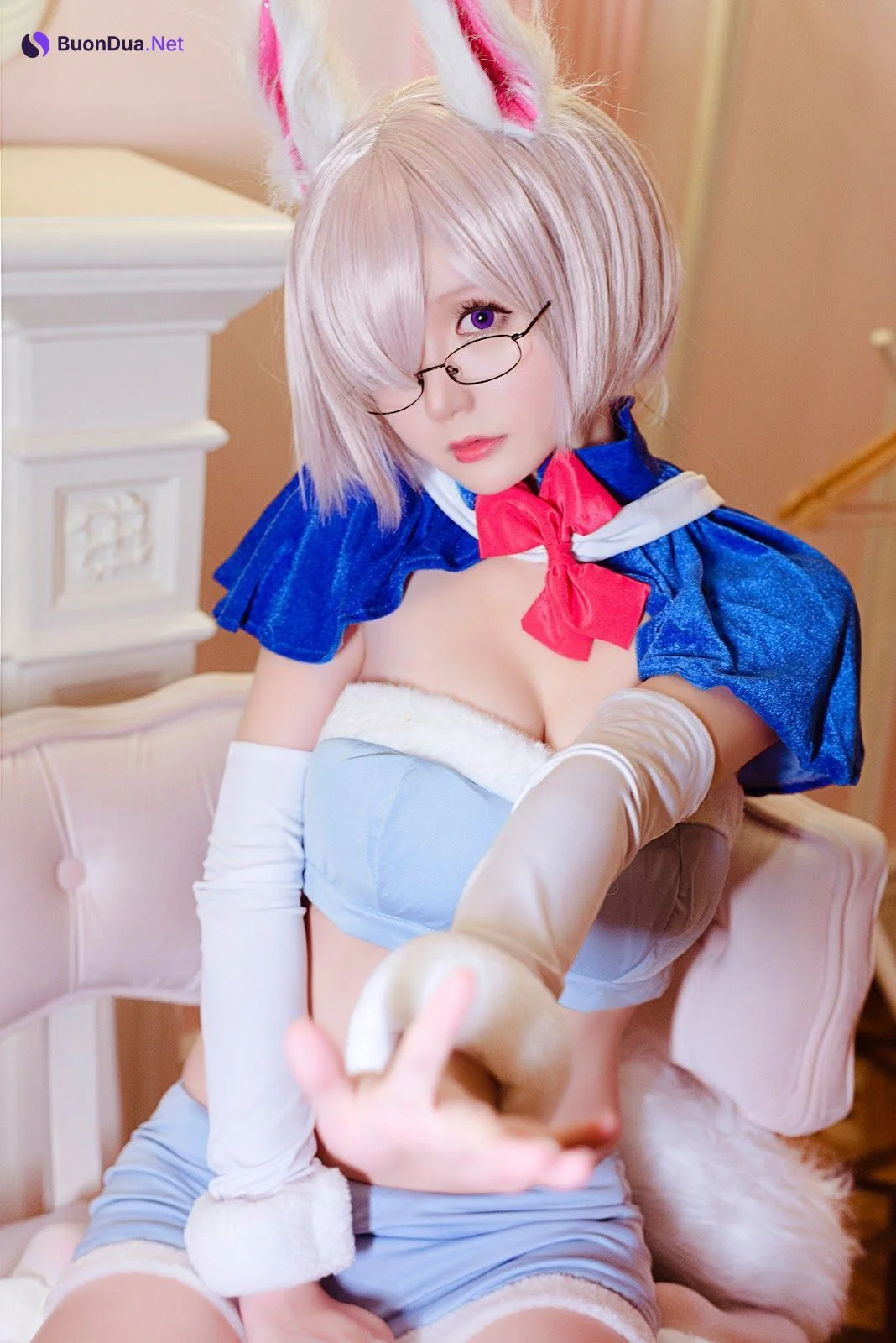 Cosplay 星之迟迟Hoshilily 玛修芙芙 - Photo 6