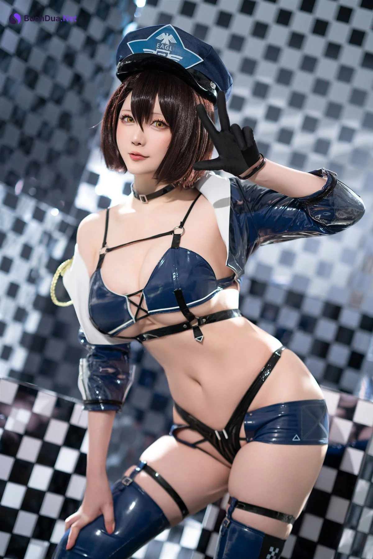 Cosplay 星之迟迟Hoshilily 巴尔的摩 碧蓝航线 - รูปภาพ 13