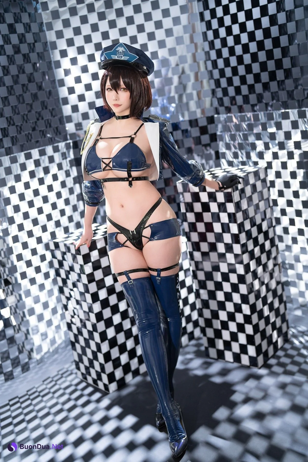 Cosplay 星之迟迟Hoshilily 巴尔的摩 碧蓝航线 - รูปภาพ 14