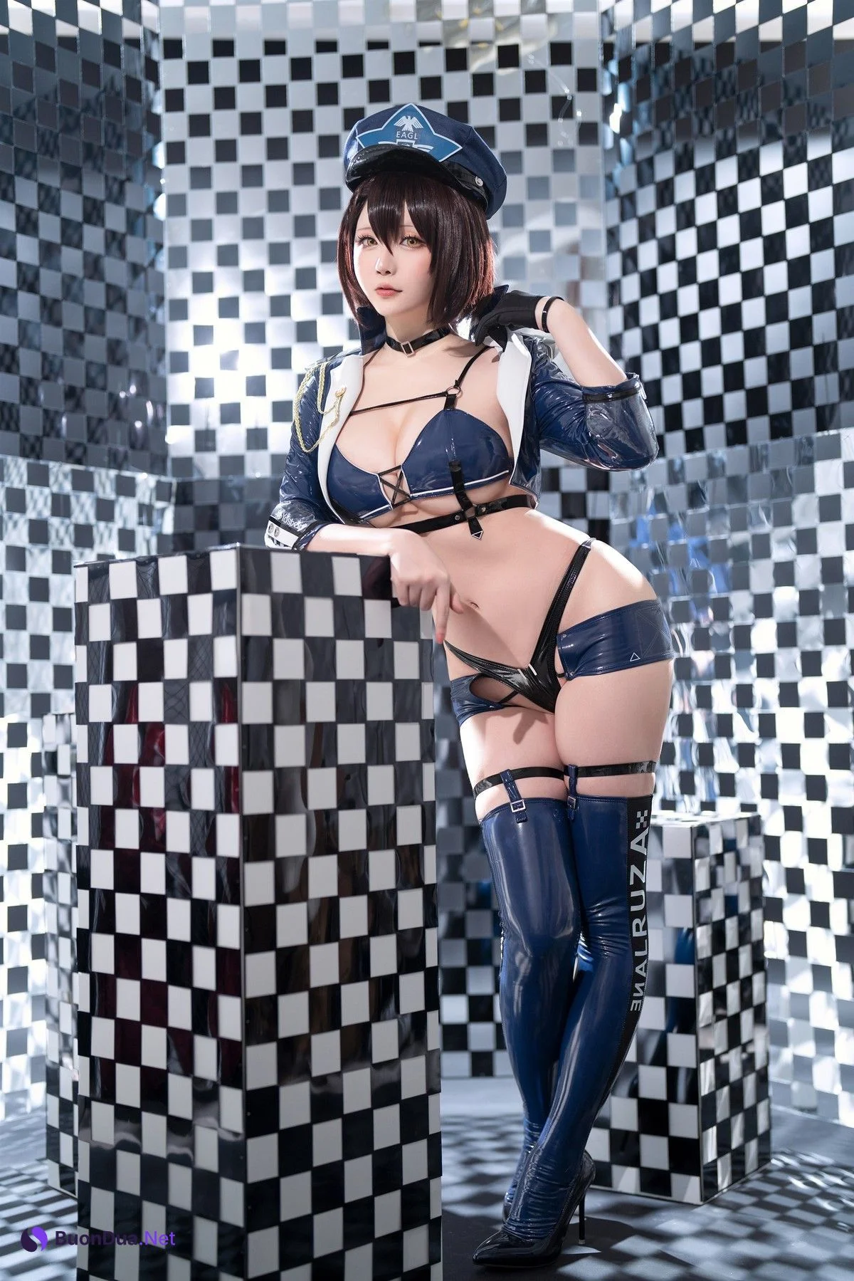 Cosplay 星之迟迟Hoshilily 巴尔的摩 碧蓝航线 - รูปภาพ 15
