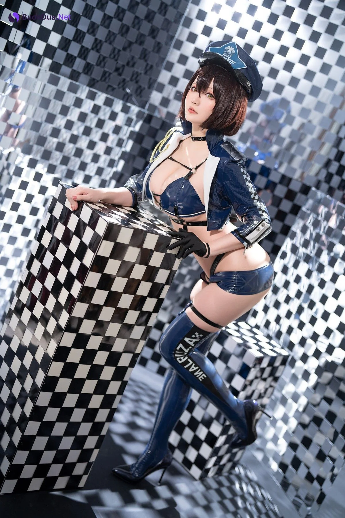 Cosplay 星之迟迟Hoshilily 巴尔的摩 碧蓝航线 - รูปภาพ 16