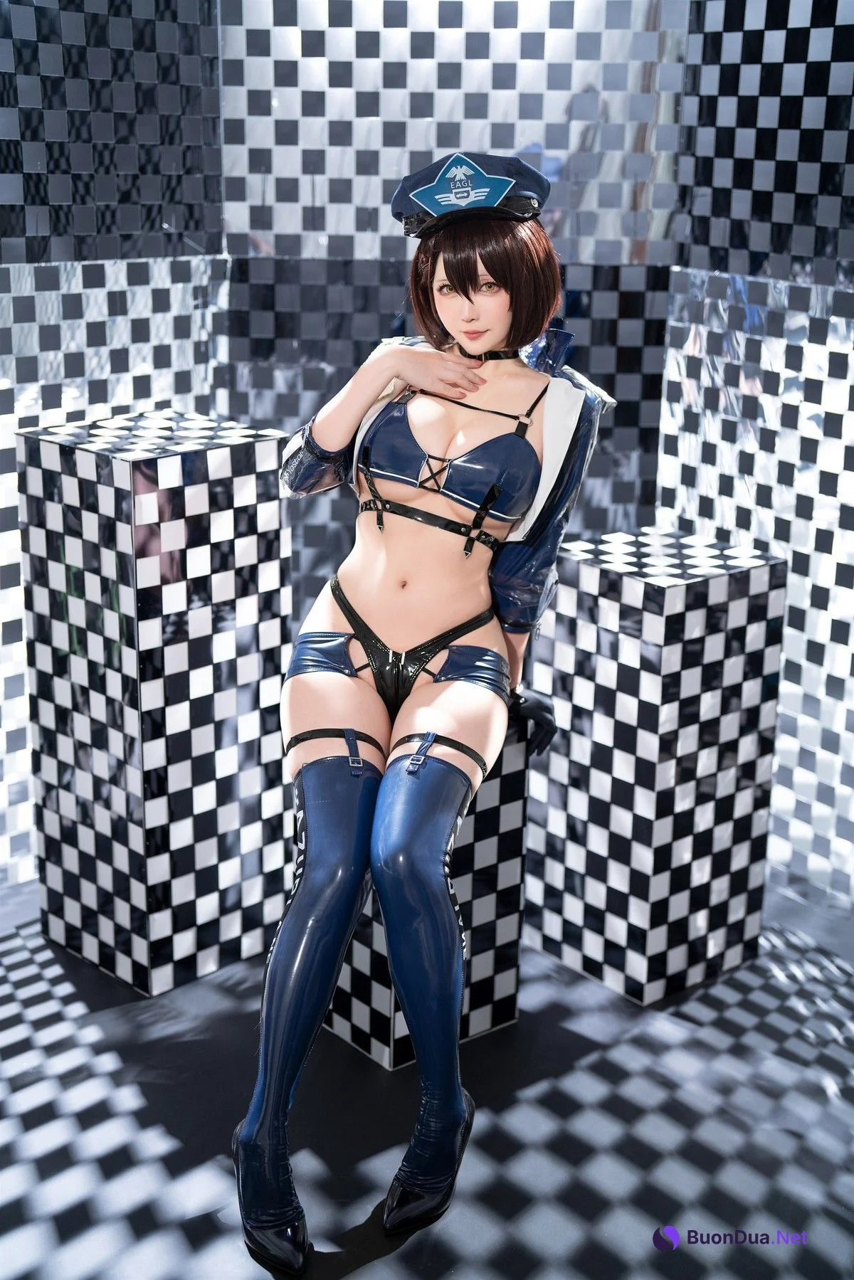 Cosplay 星之迟迟Hoshilily 巴尔的摩 碧蓝航线 - รูปภาพ 20