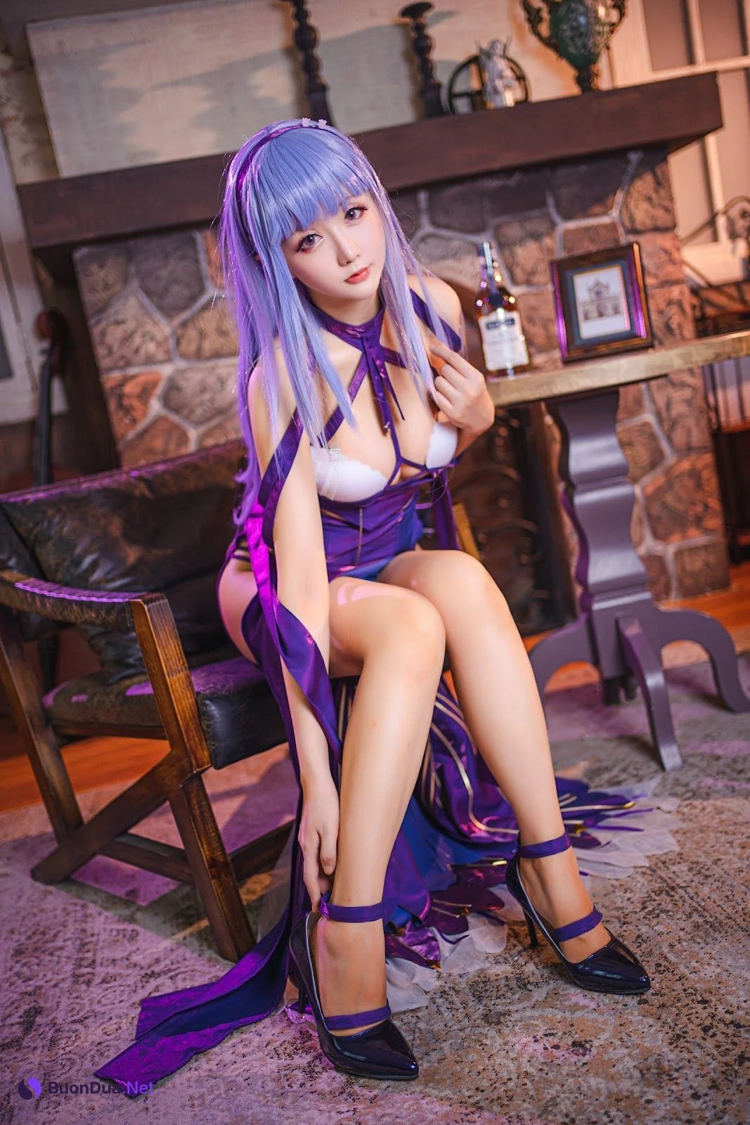 Cosplay 星之迟迟Hoshilily 黛朵 - Photo 2