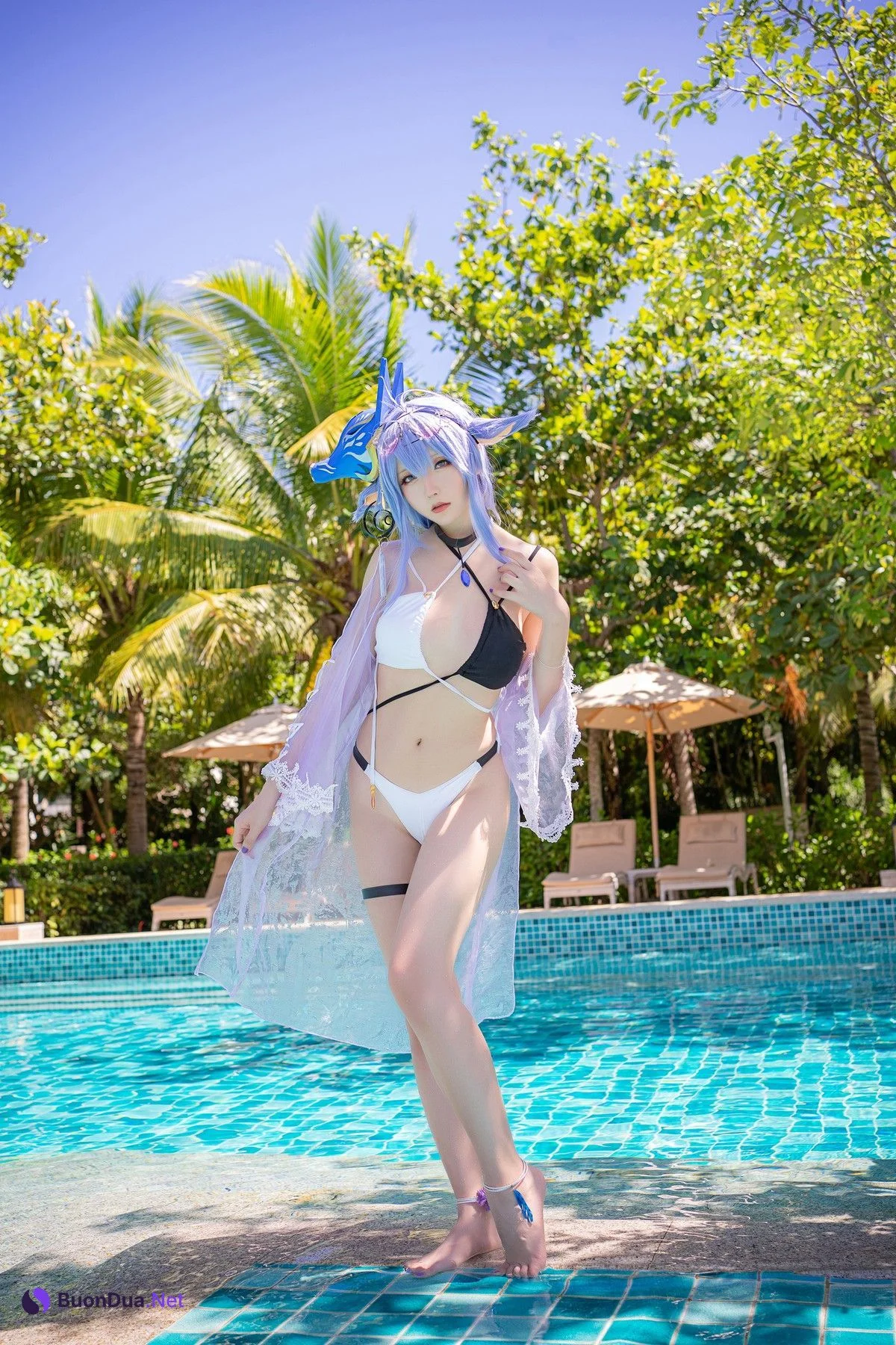 Cosplay 星之迟迟Hoshilily 土佐 - Photo 9