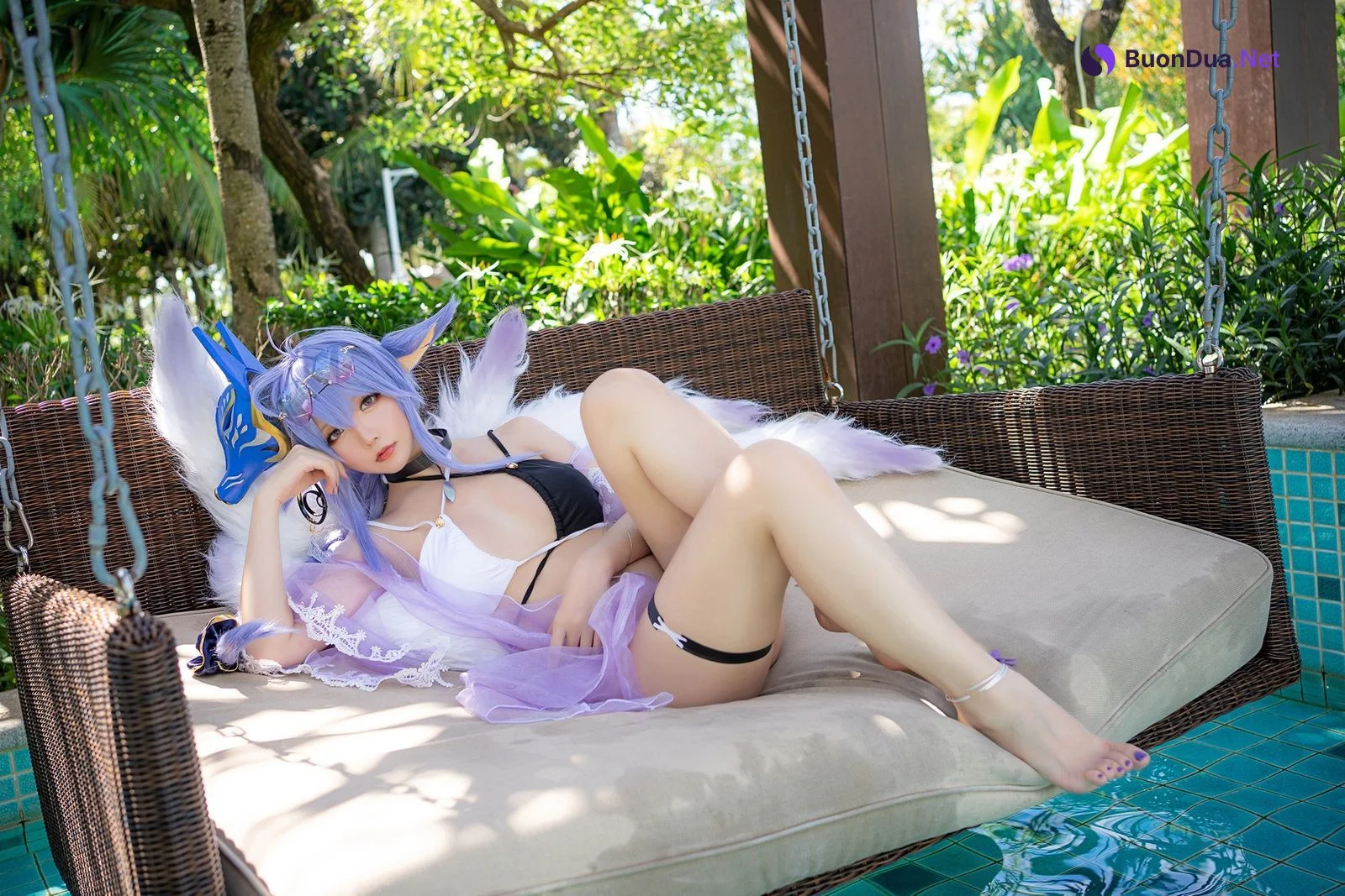 Cosplay 星之迟迟Hoshilily 土佐 - Photo 2