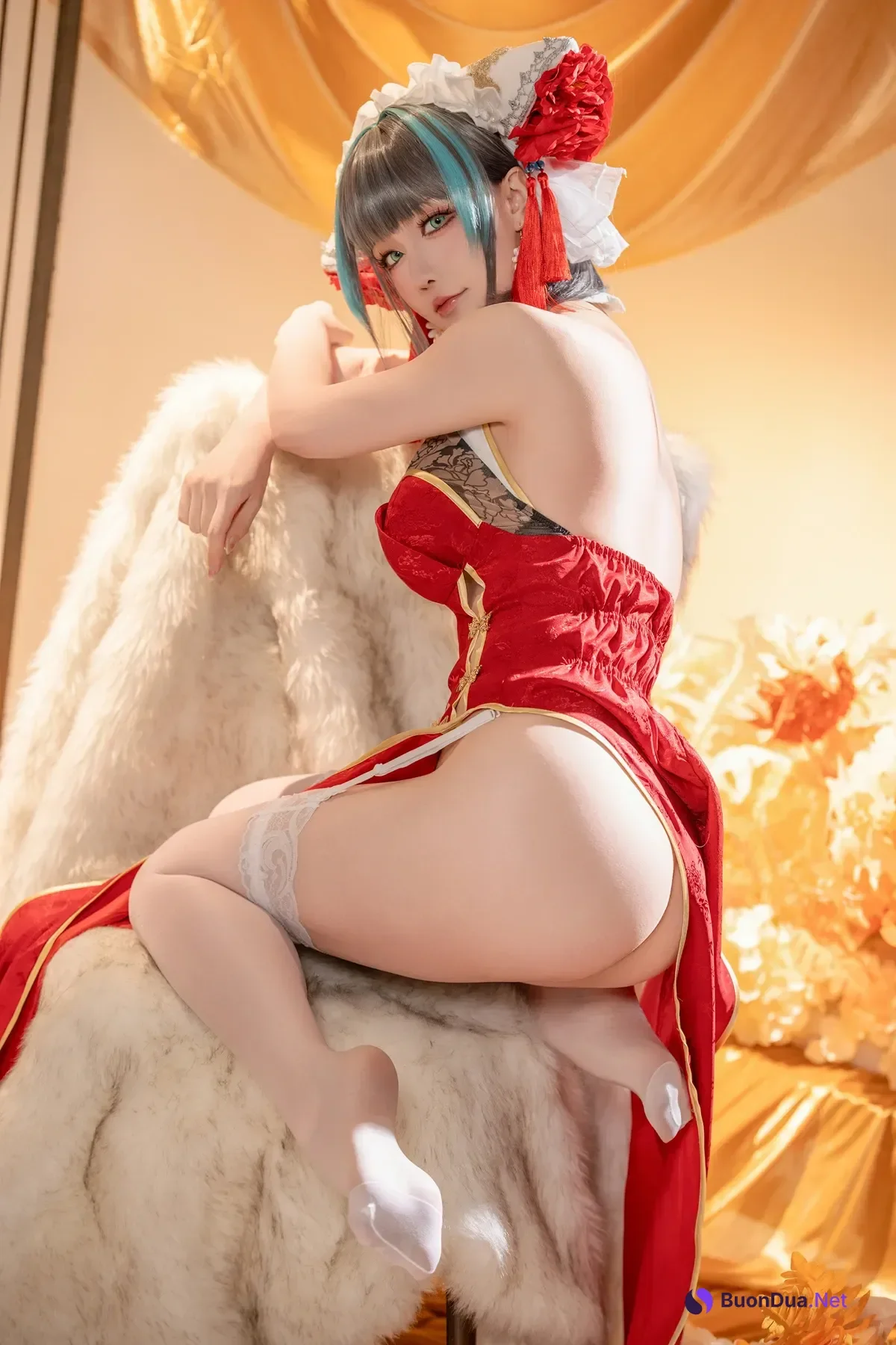 Cosplay 星之迟迟Hoshilily – 碧蓝航线柴郡 - Photo 18