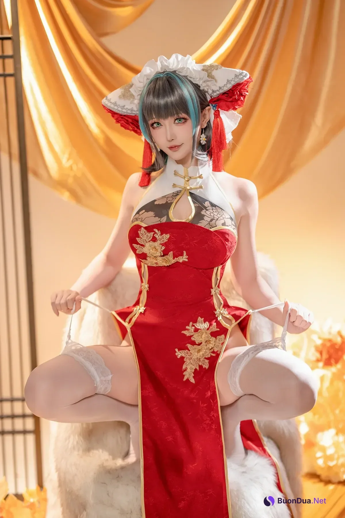 Cosplay 星之迟迟Hoshilily – 碧蓝航线柴郡 - Photo 20