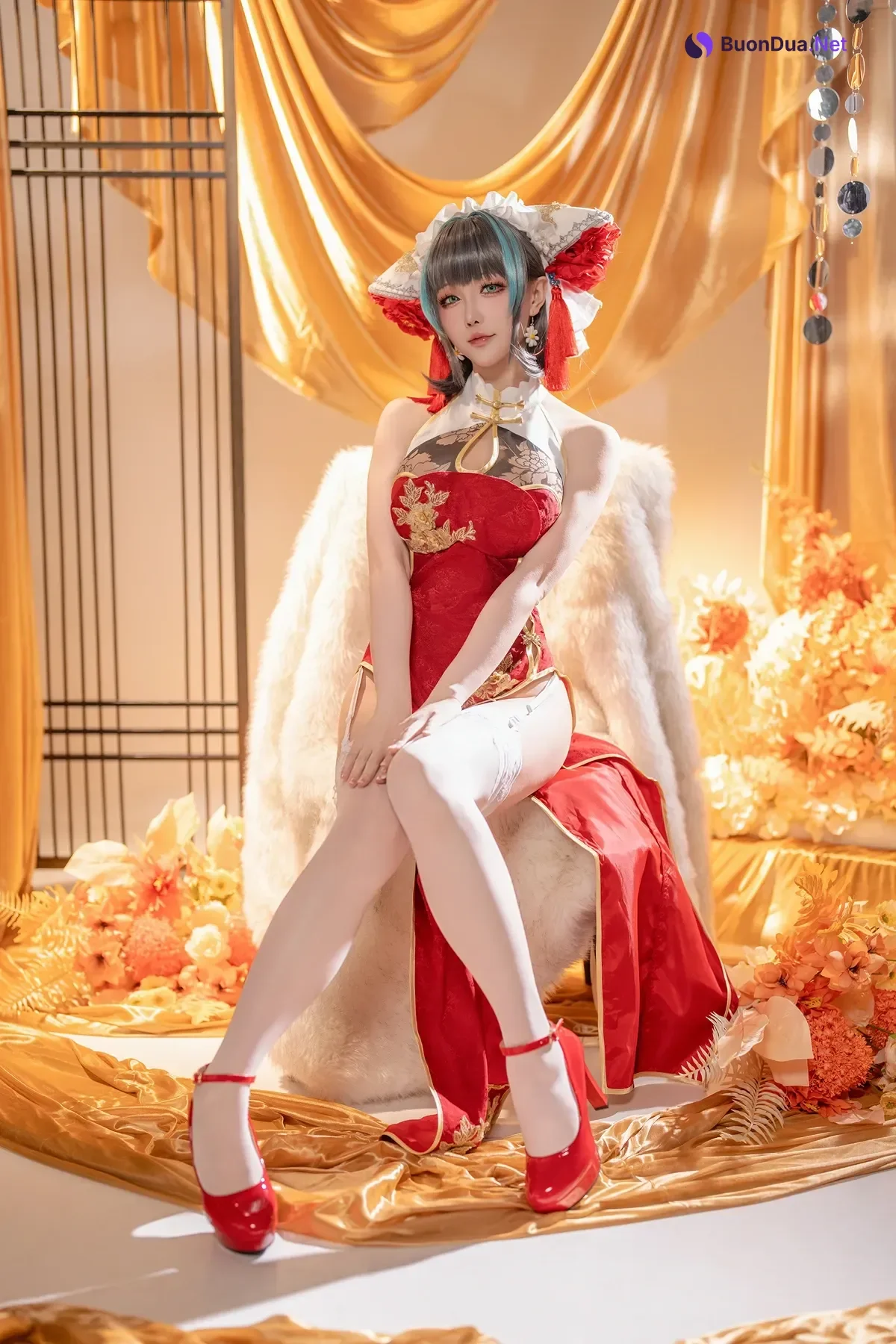 Cosplay 星之迟迟Hoshilily – 碧蓝航线柴郡 - Photo 3
