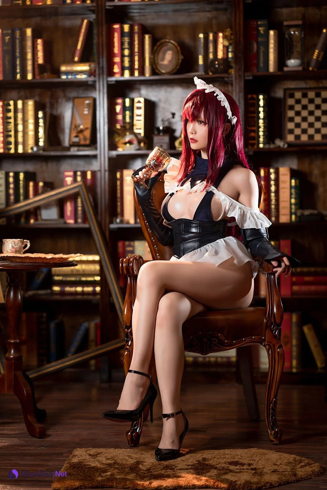 Cosplay 星之迟迟Hoshilily 斯卡哈同人 - Photo 16