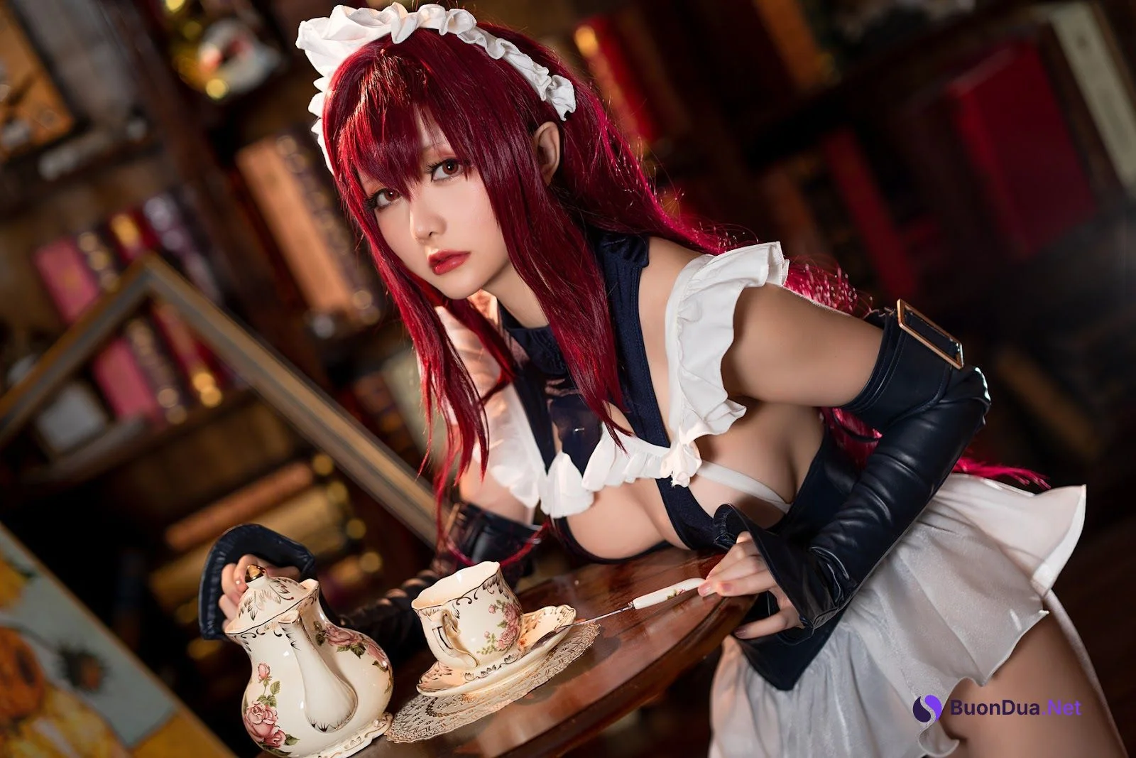 Cosplay 星之迟迟Hoshilily 斯卡哈同人 - Photo 3