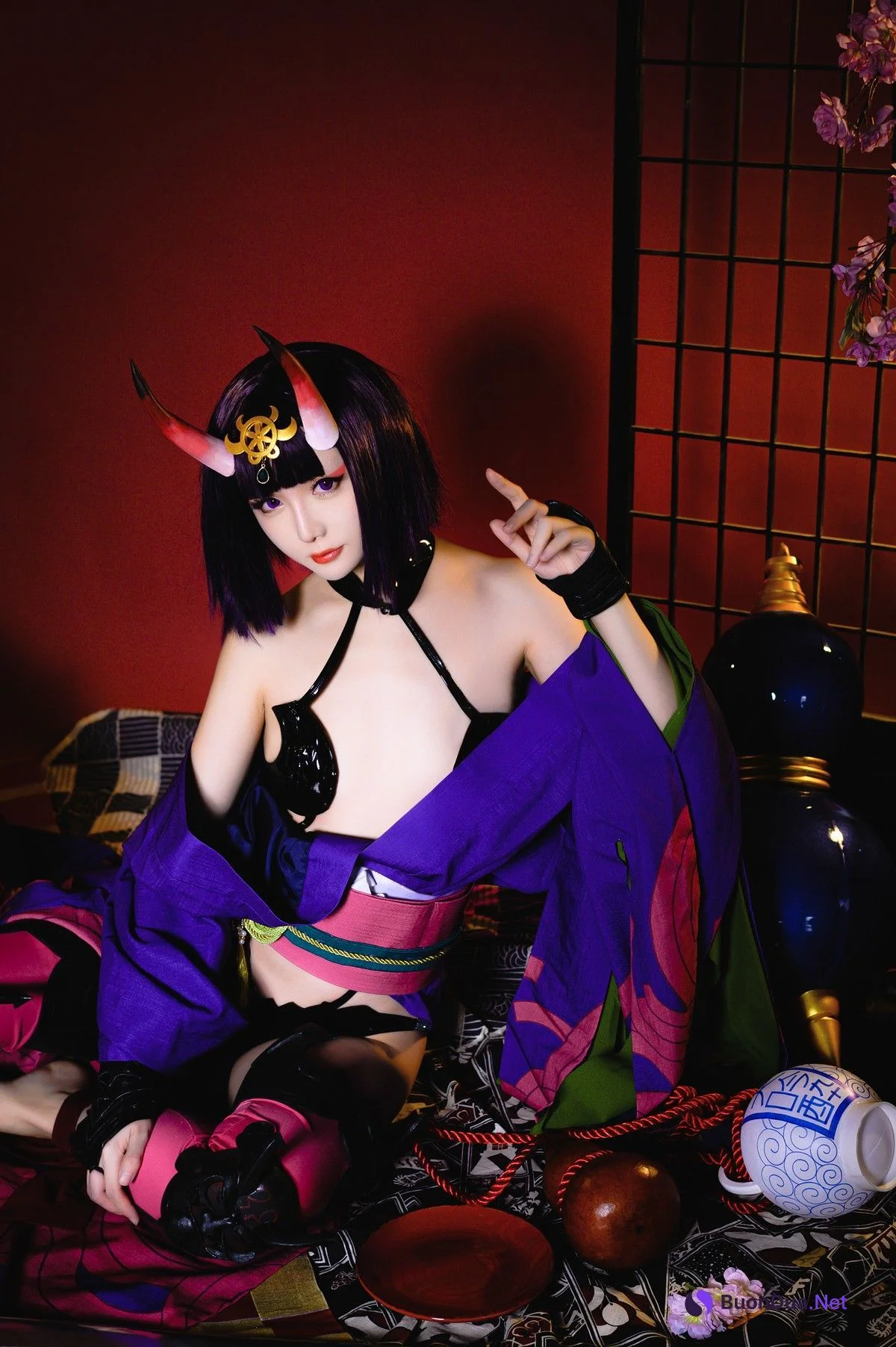 Cosplay 星之迟迟Hoshilily 酒吞原皮 - Photo 12