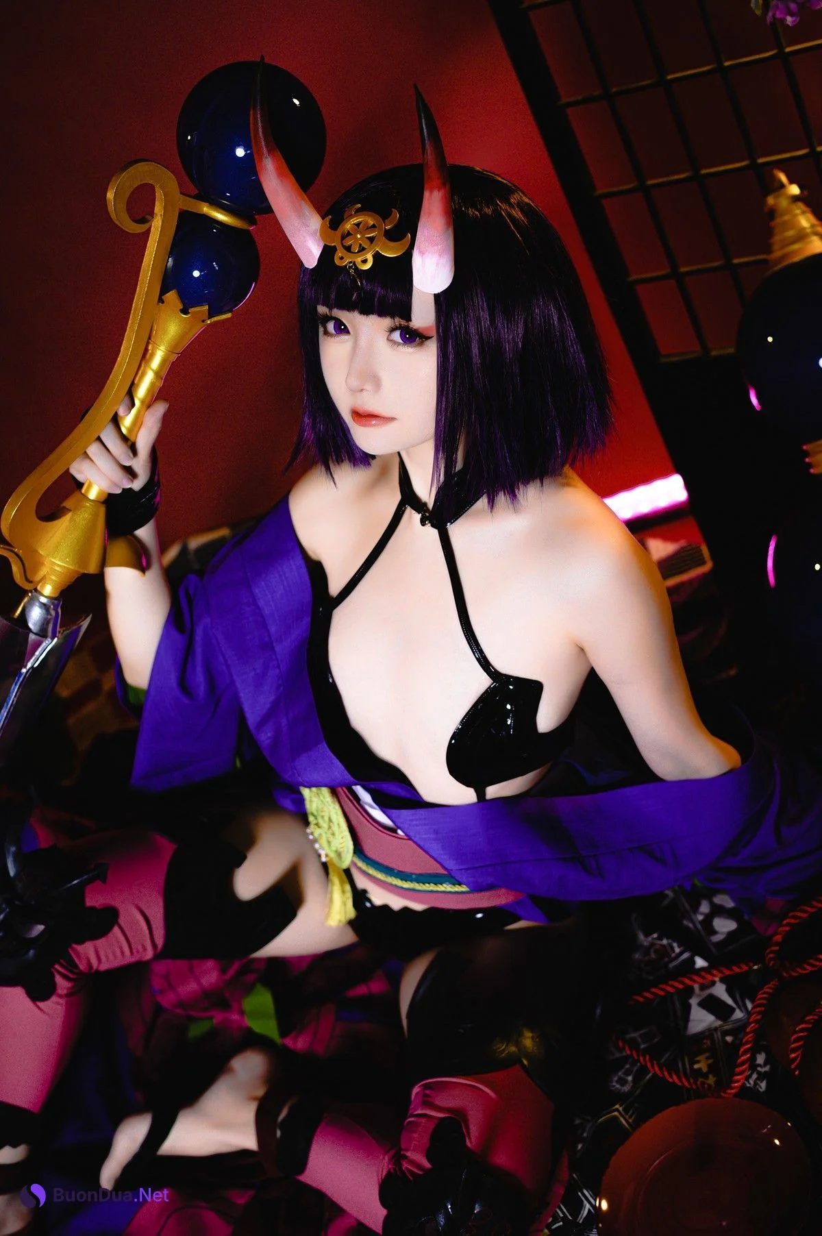 Cosplay 星之迟迟Hoshilily 酒吞原皮 - Photo 15