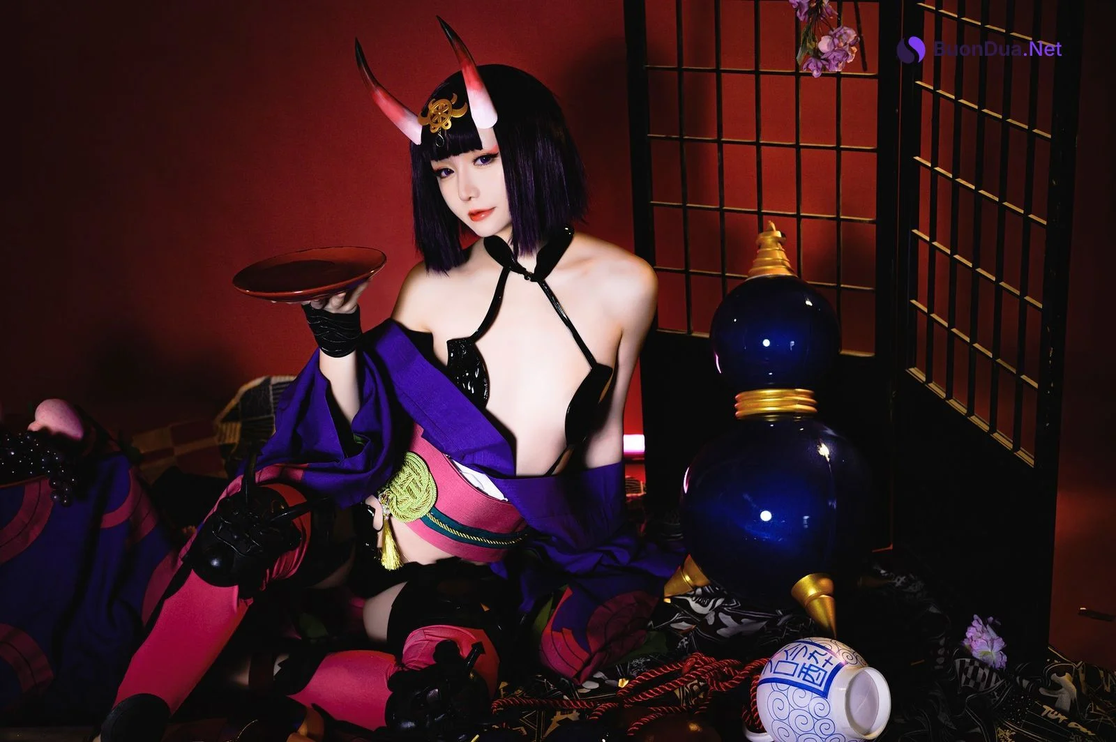 Cosplay 星之迟迟Hoshilily 酒吞原皮 - Photo 16