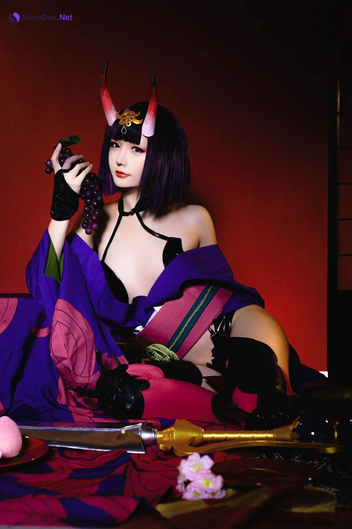 Cosplay 星之迟迟Hoshilily 酒吞原皮 - Photo 18