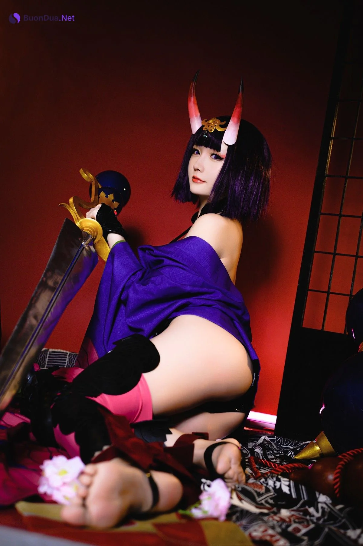 Cosplay 星之迟迟Hoshilily 酒吞原皮 - Photo 19