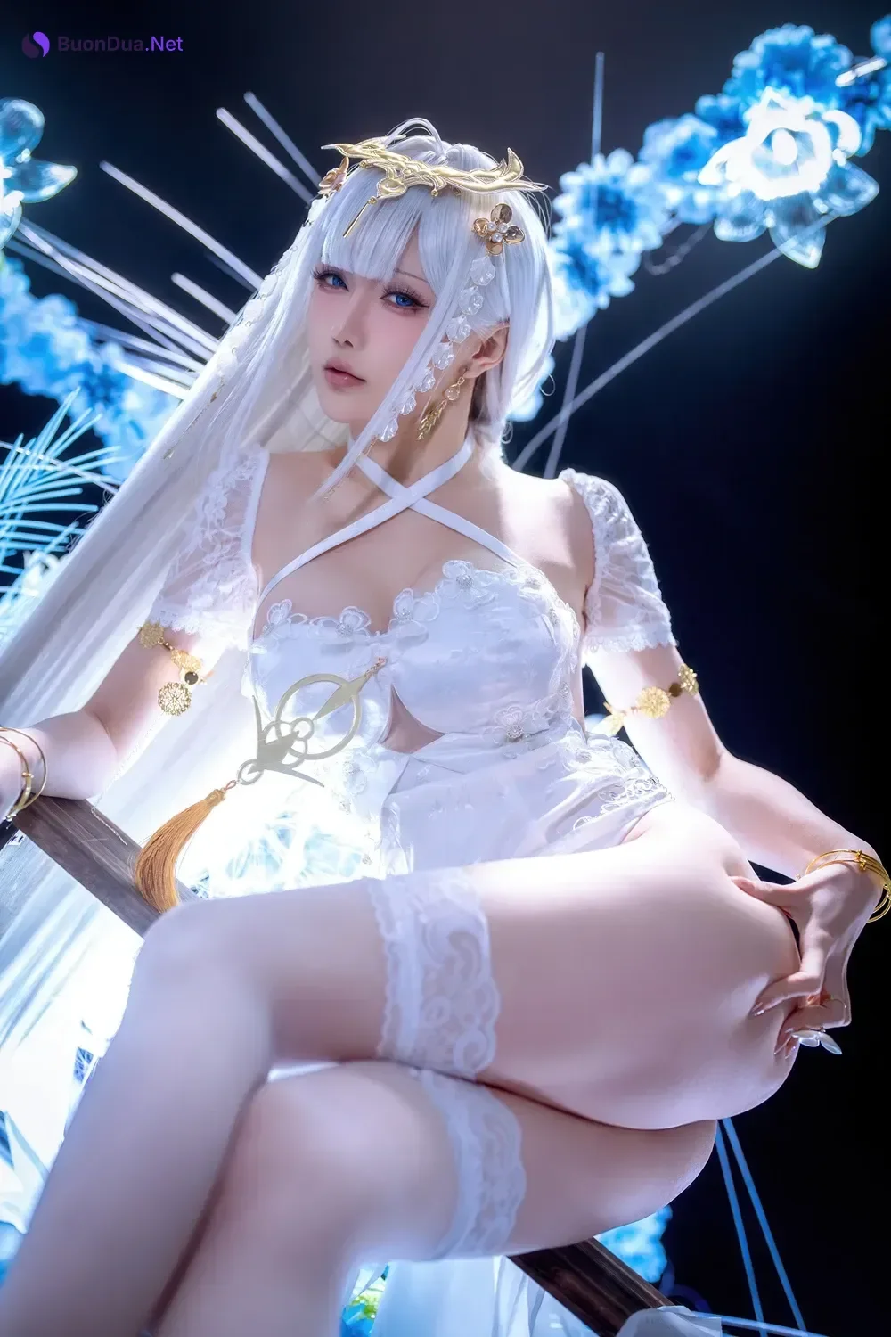 Cosplay 星之迟迟Hoshilily – 碧蓝航线 埃姆登 - Photo 10