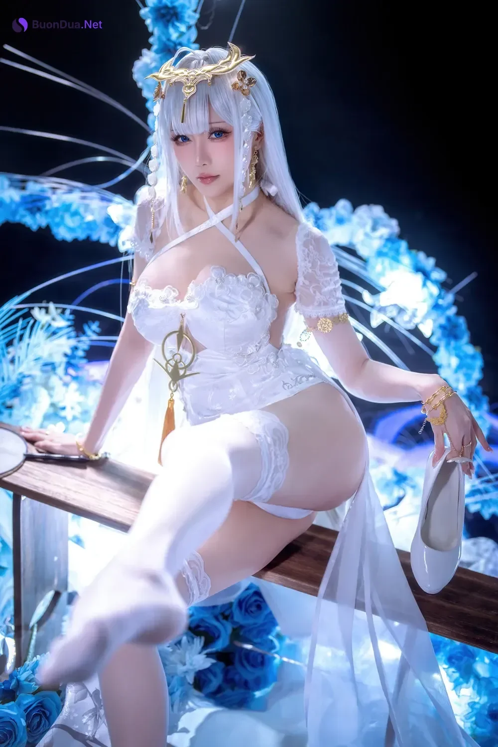 Cosplay 星之迟迟Hoshilily – 碧蓝航线 埃姆登 - Photo 4