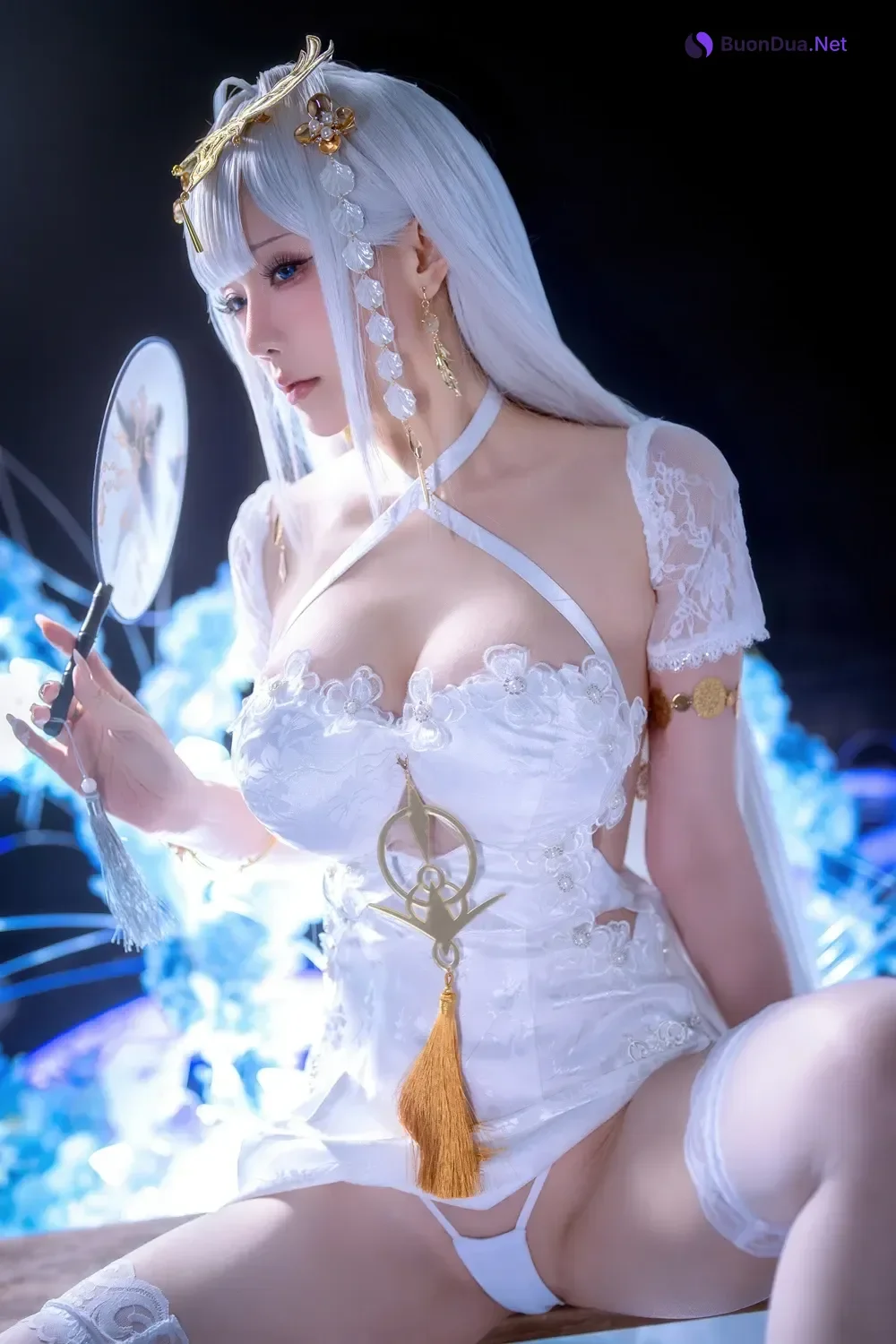 Cosplay 星之迟迟Hoshilily – 碧蓝航线 埃姆登 - Photo 8