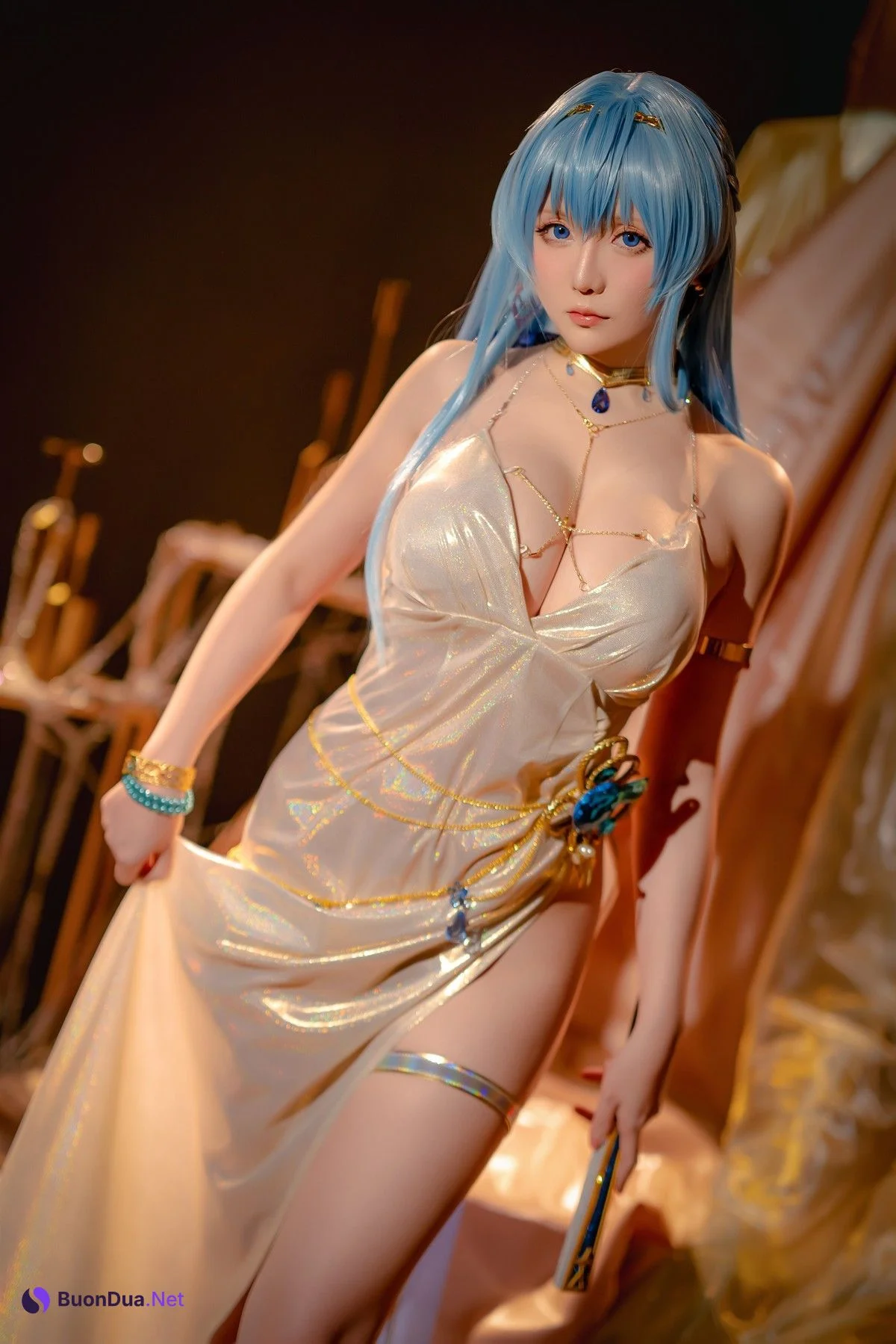 Cosplay 星之迟迟Hoshilily Nikke 海伦 - Photo 14