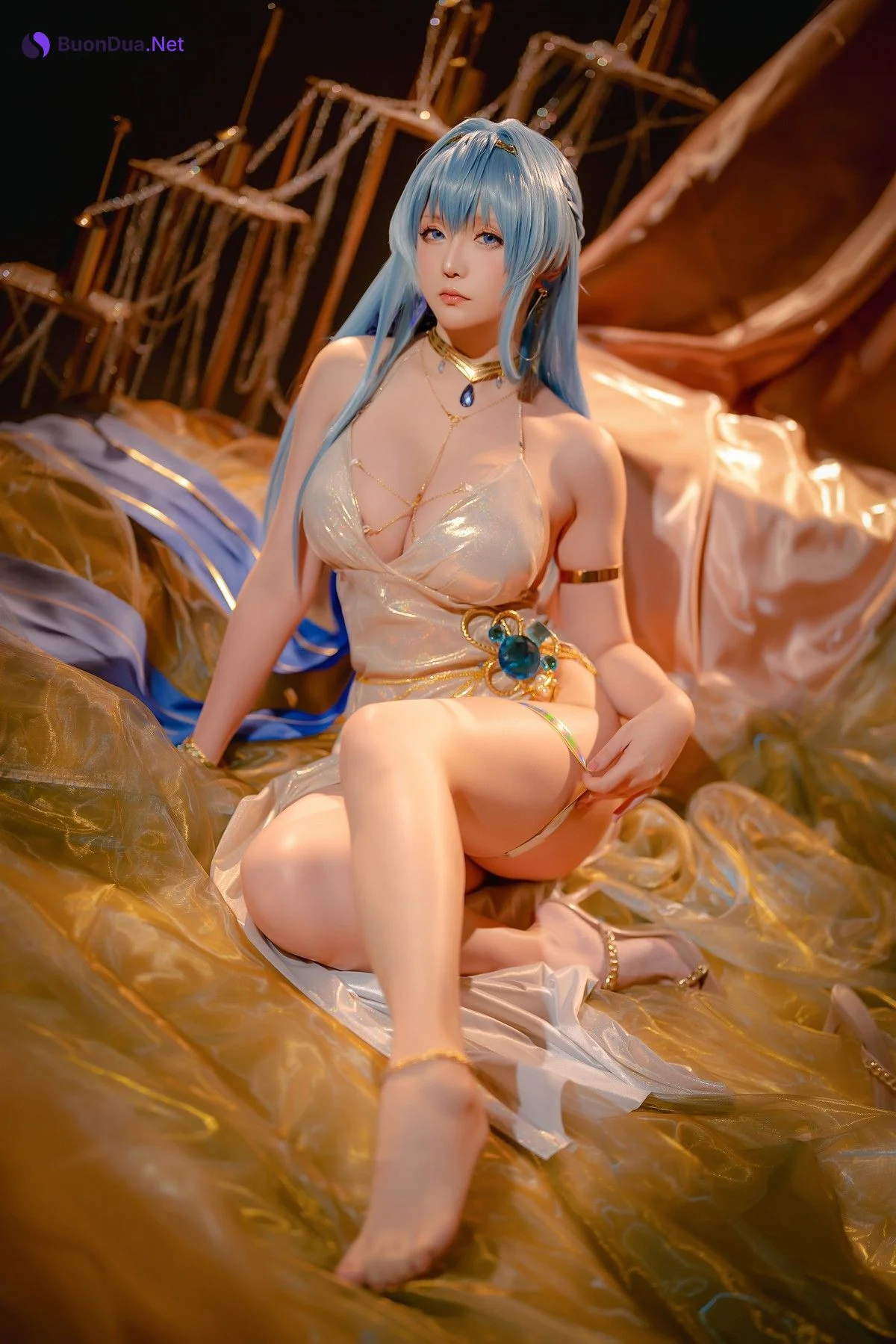 Cosplay 星之迟迟Hoshilily Nikke 海伦 - Photo 18