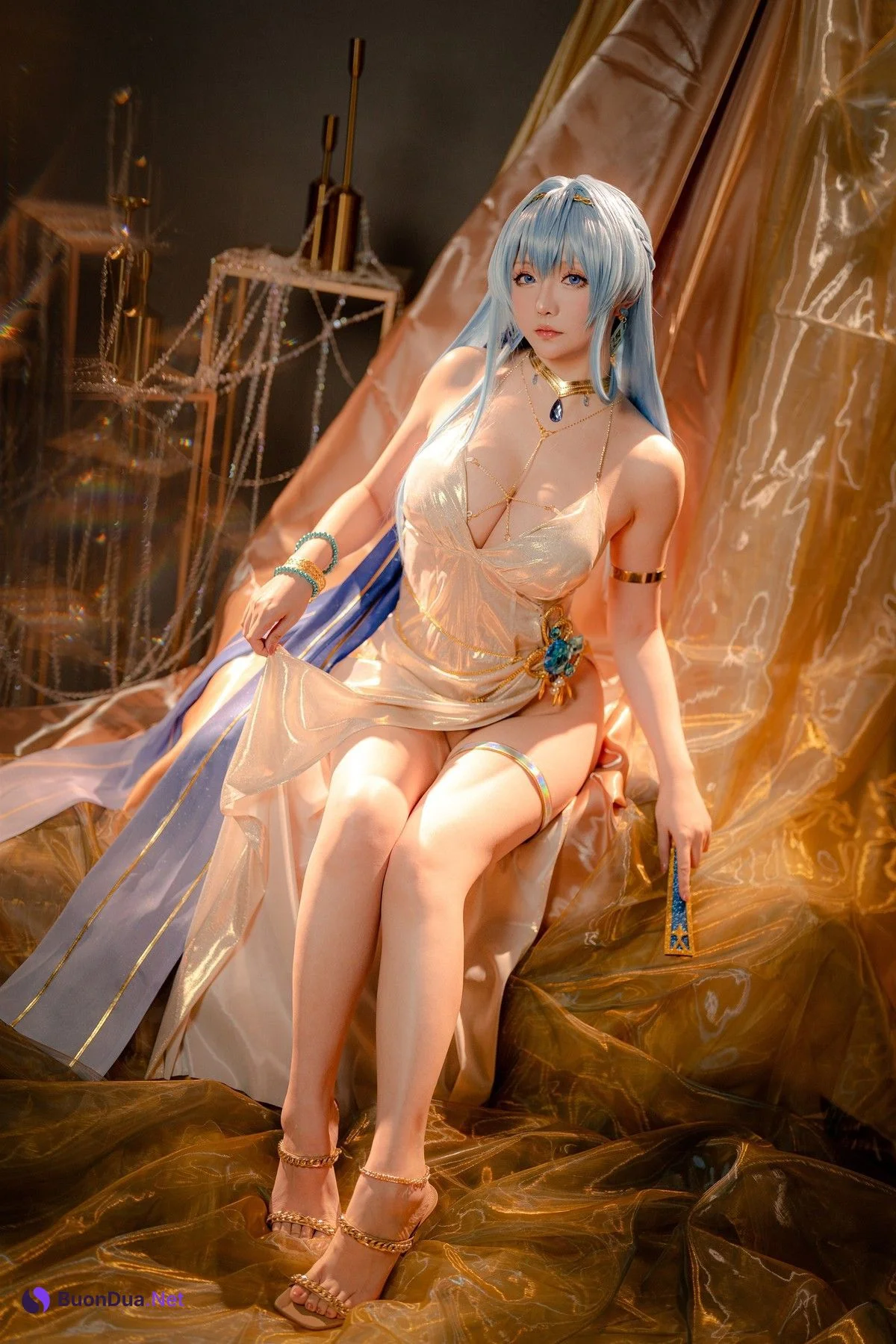 Cosplay 星之迟迟Hoshilily Nikke 海伦 - Photo 2