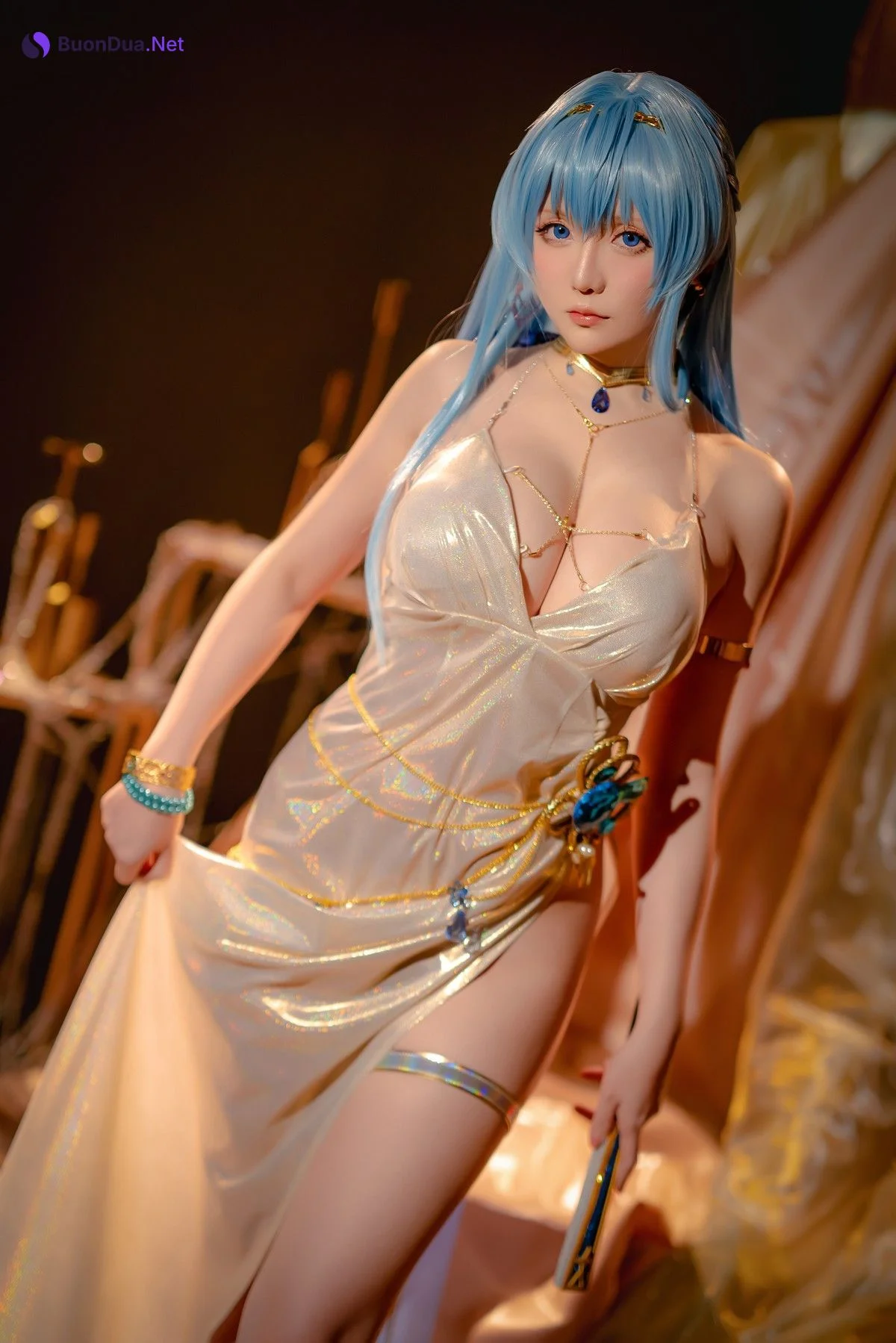 Cosplay 星之迟迟Hoshilily Nikke-海伦 - Photo 14