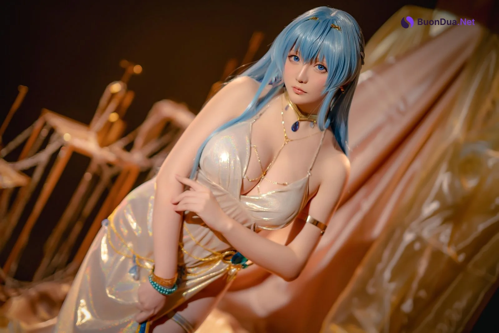Cosplay 星之迟迟Hoshilily Nikke-海伦 - Photo 15