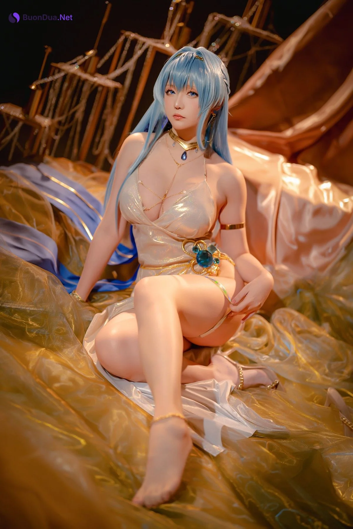 Cosplay 星之迟迟Hoshilily Nikke-海伦 - Photo 18